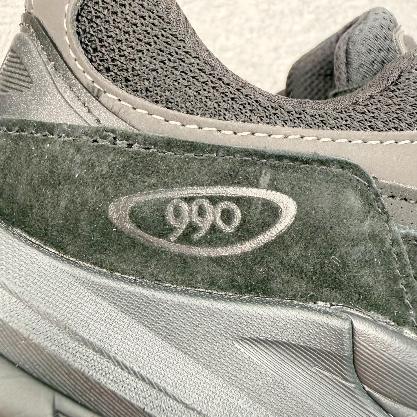 新版 New Balance 990 V6  低筒 潮流复古跑鞋 减震防滑 休闲鞋 板鞋 运动鞋 波鞋 男鞋 女鞋  黑武士 U990BB6