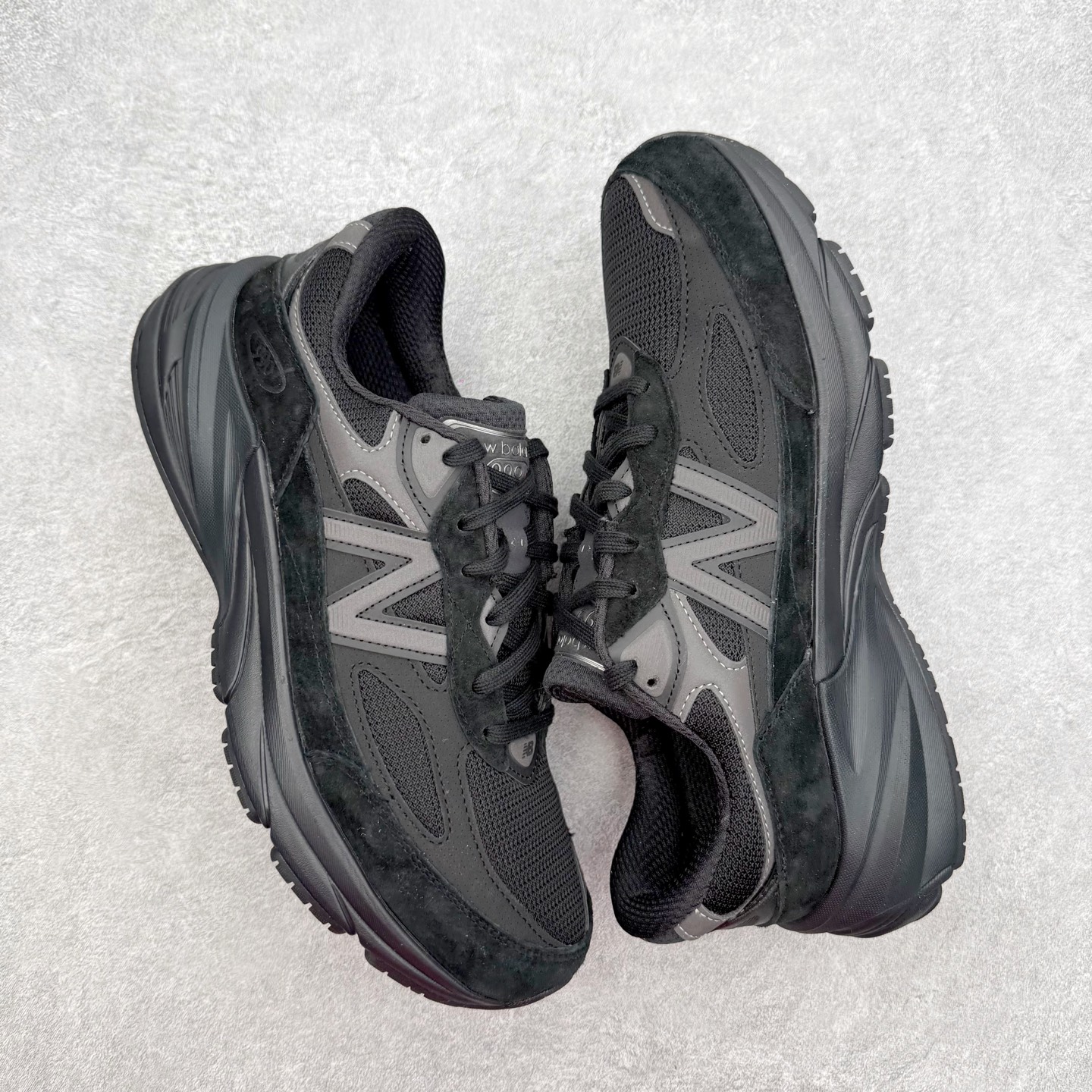 新版 New Balance 990 V6  低筒 潮流复古跑鞋 减震防滑 休闲鞋 板鞋 运动鞋 波鞋 男鞋 女鞋  黑武士 U990BB6