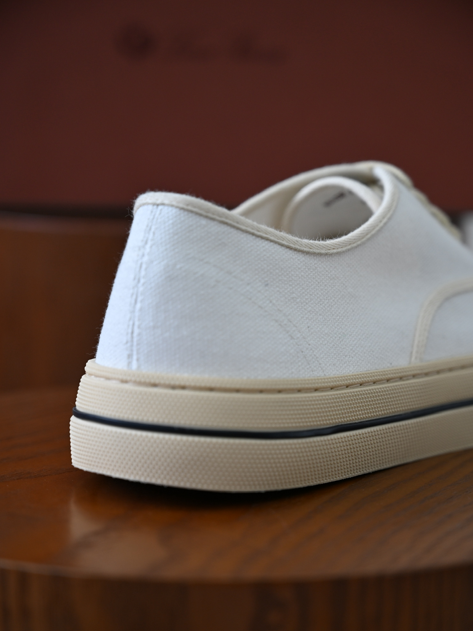 Loro Piana Nantucket Walk Sneakers Blue Knit Leather  Mens Shoes LP2607