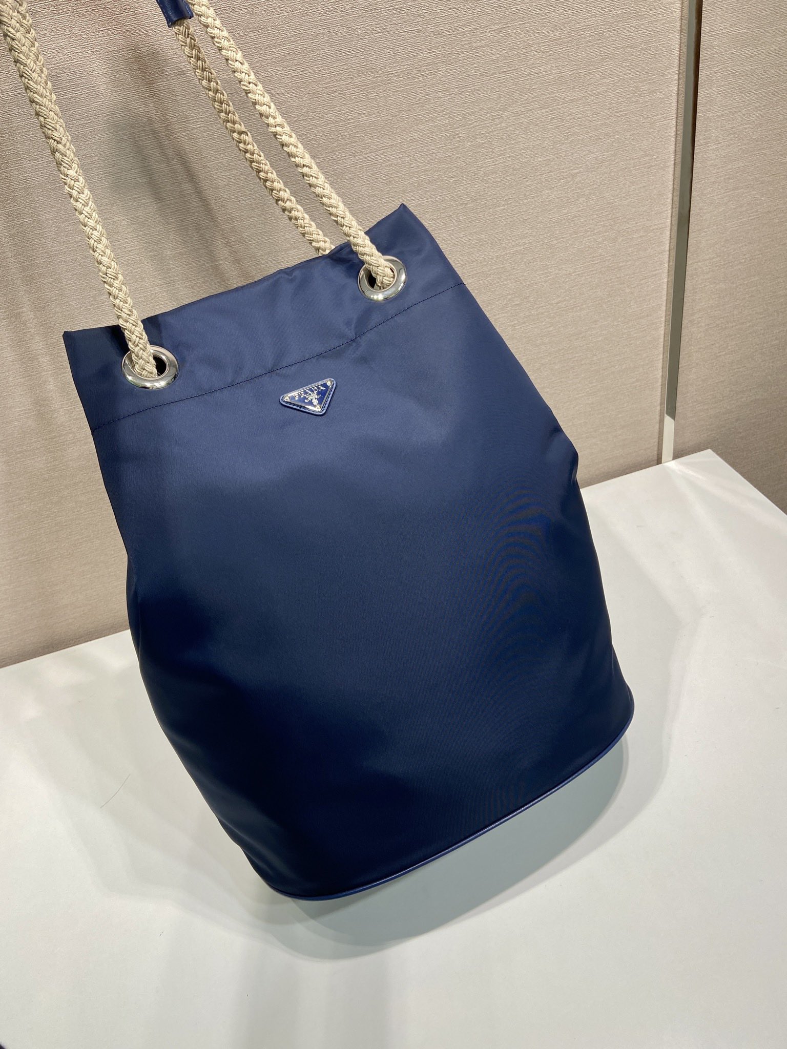 普拉达 PRADA Mariner 手提 单肩包 蓝色 H0 2VG133_2HG8_F0216