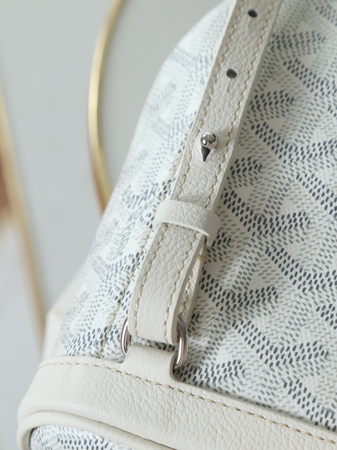 戈雅 GOYARD Alpin Mini Backpack – Monogram Canvas & Leather Trim (Unisex) H0 ALPIN2MINTY-50CL50P