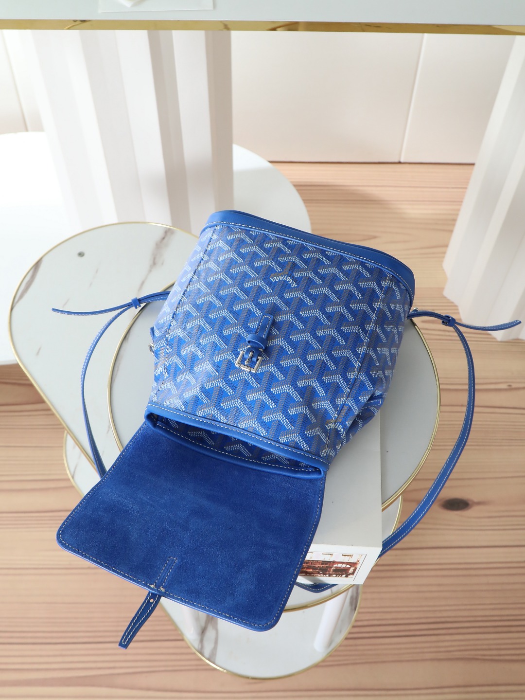 戈雅 GOYARD Alpin Mini Backpack – Monogram Canvas & Leather Trim (Unisex) H0 ALPINSMINTY10CL10P