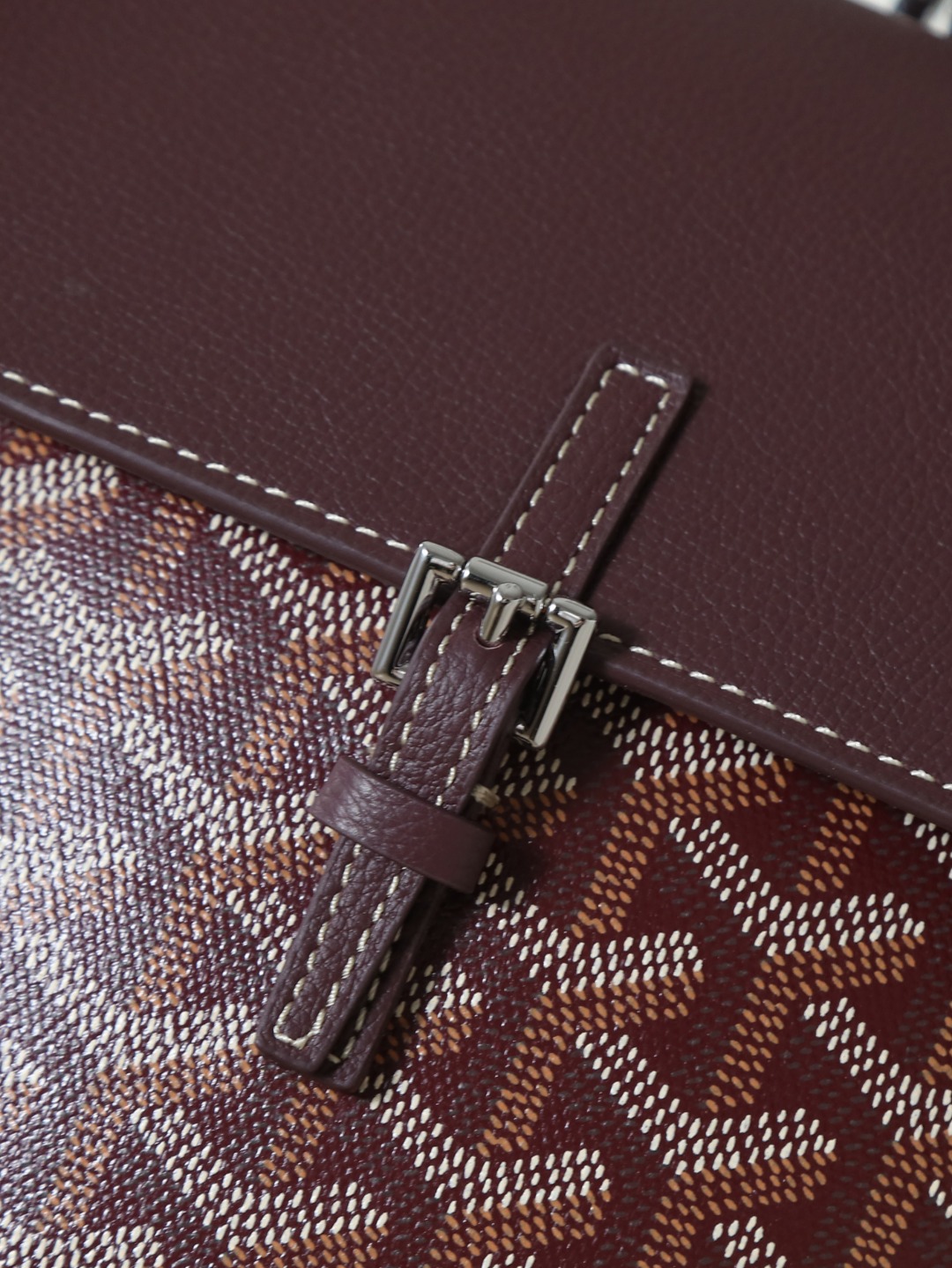 戈雅 GOYARD Alpin Mini Backpack – Monogram Canvas & Leather Trim (Unisex) H0 ALPIN2MINTY-33CL33P