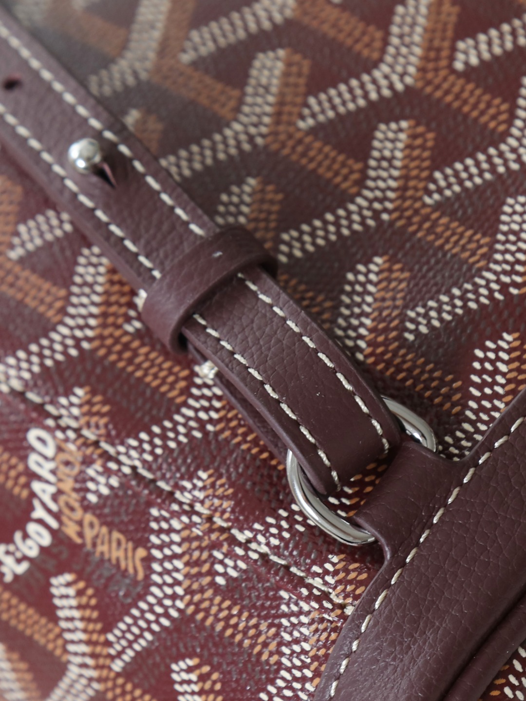 戈雅 GOYARD Alpin Mini Backpack – Monogram Canvas & Leather Trim (Unisex) H0 ALPIN2MINTY-33CL33P