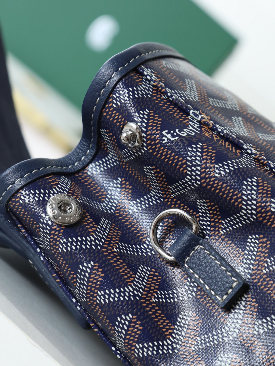 戈雅 GOYARD Alpin Mini Backpack – Monogram Canvas & Leather Trim (Unisex) H0 ALPIN2MINTY-12CL12P