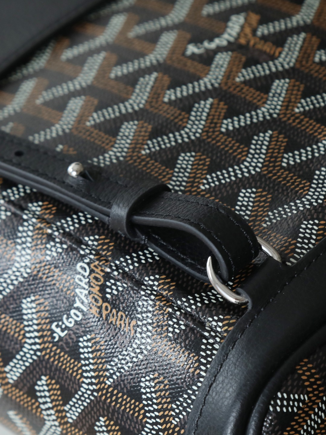 戈雅 GOYARD Alpin Mini Backpack – Monogram Canvas & Leather Trim (Unisex) H0 ALPIN2MINTY