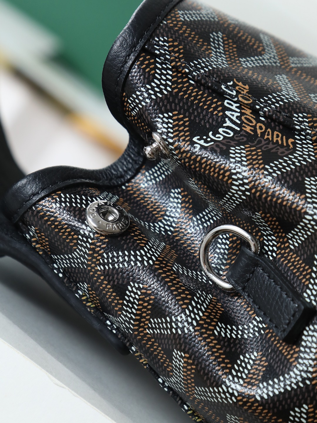 戈雅 GOYARD Alpin Mini Backpack – Monogram Canvas & Leather Trim (Unisex) H0 ALPIN2MINTY