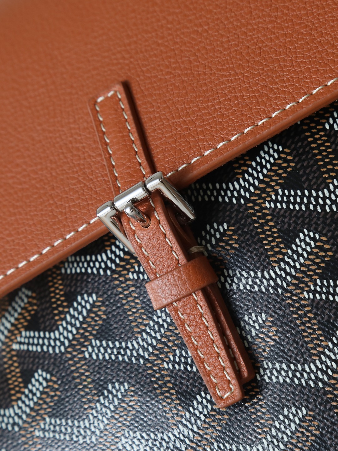 戈雅 GOYARD Alpin Mini Backpack – Monogram Canvas & Leather Trim (Unisex) H0 ALPINSMINTY01CL03P