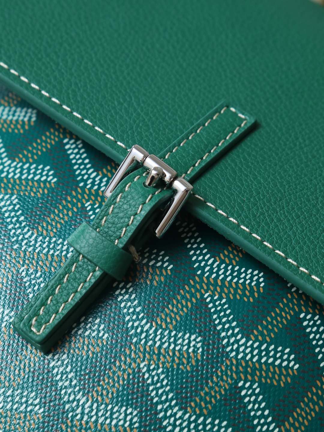 戈雅 GOYARD Alpin Mini Backpack – Monogram Canvas & Leather Trim (Unisex) H0 ALPINSMINTY09CL09P