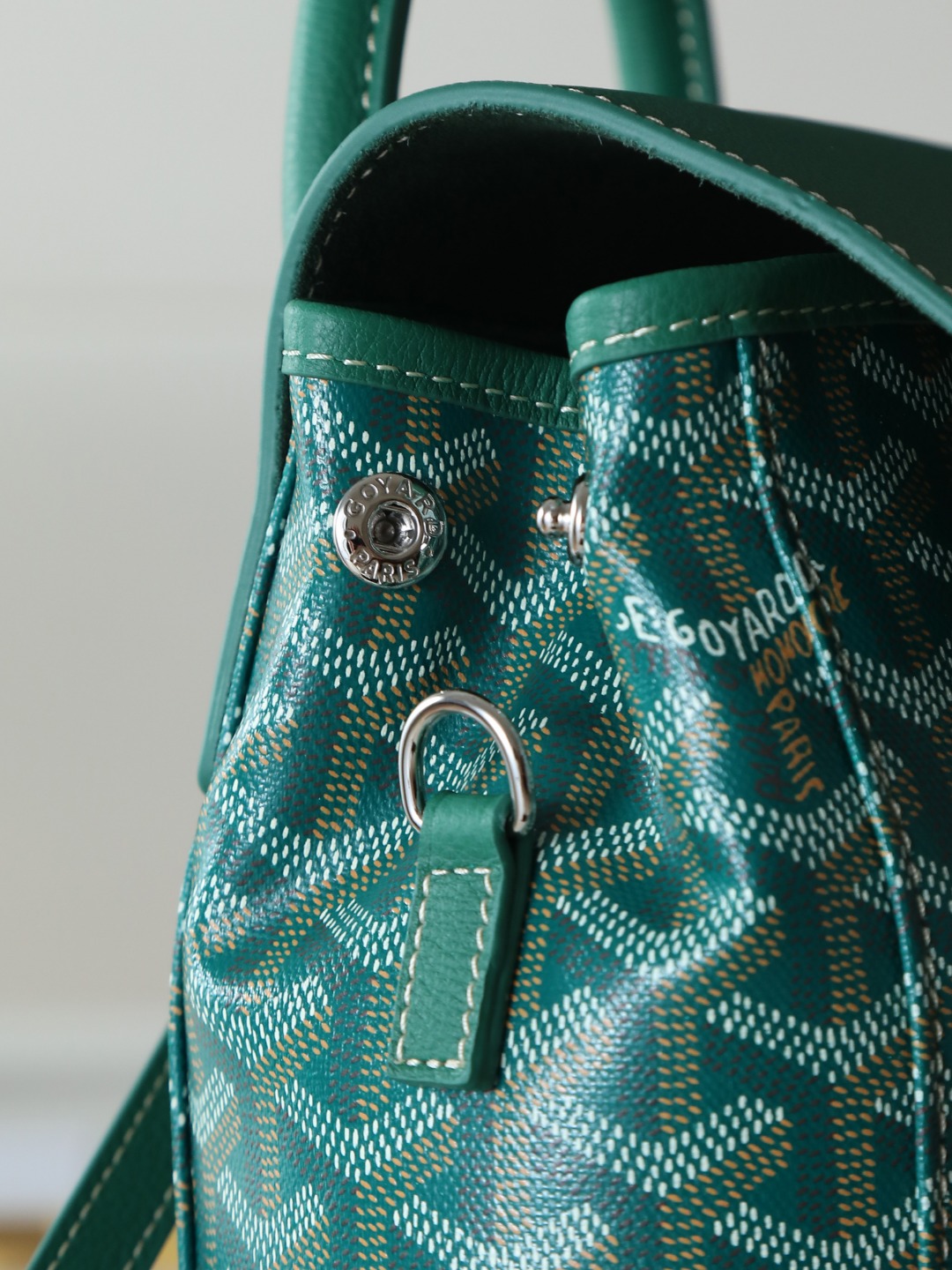 戈雅 GOYARD Alpin Mini Backpack – Monogram Canvas & Leather Trim (Unisex) H0 ALPINSMINTY09CL09P