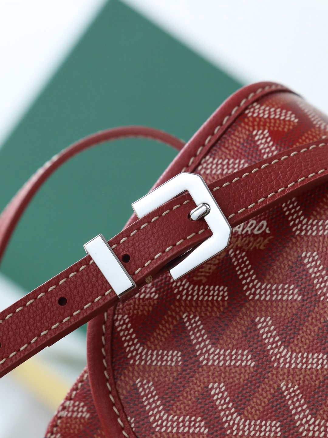 戈雅 邮差 Goyard Belvedere Small Messenger Bag — Unisex canvas and leather flap bag H0 BELVE2PMLTY