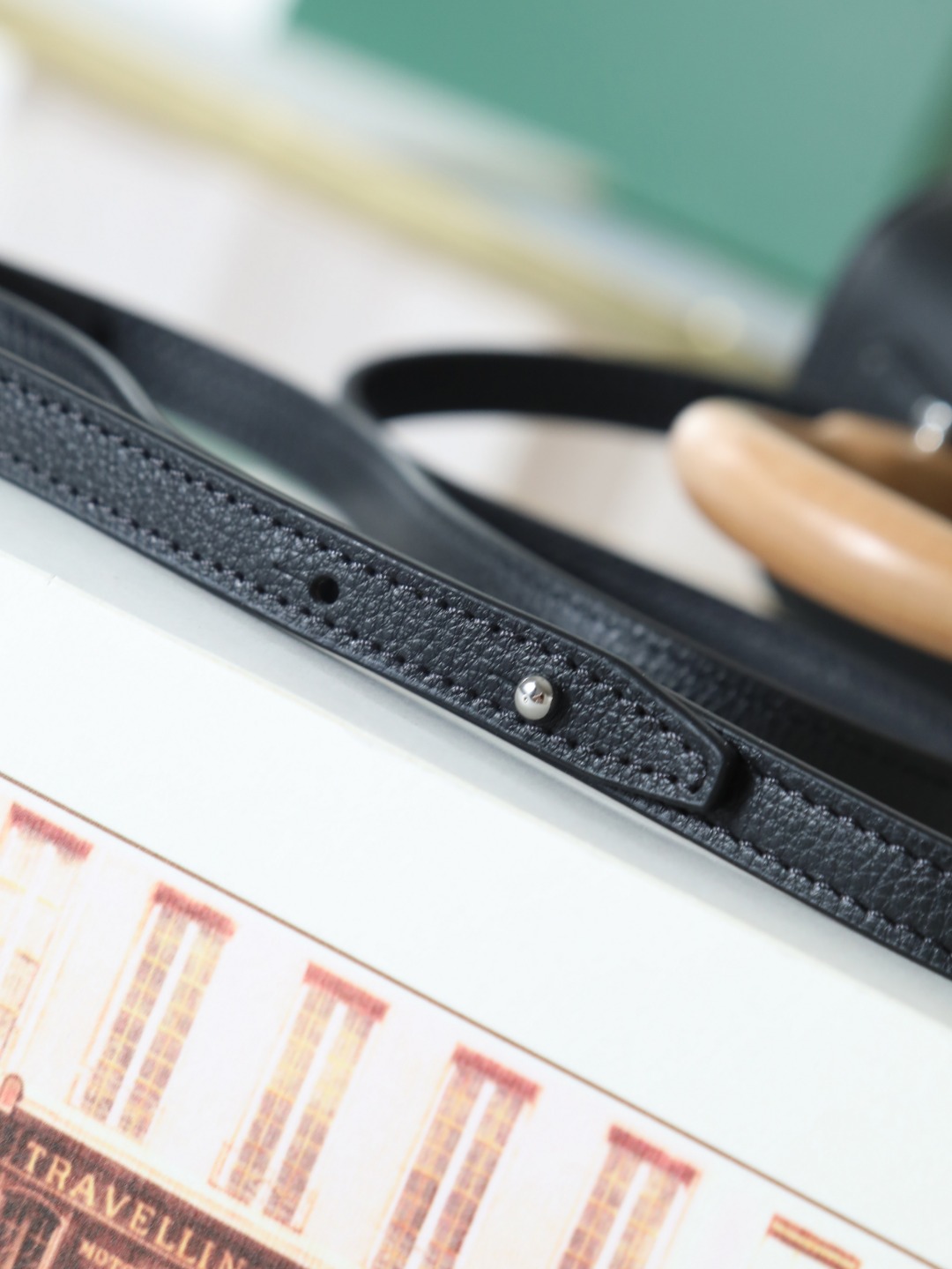 戈雅 手提 Goyard Saigon Handbag – Leather, Beechwood, and Canvas with Calfskin Trim H0 SAIGONMINTY