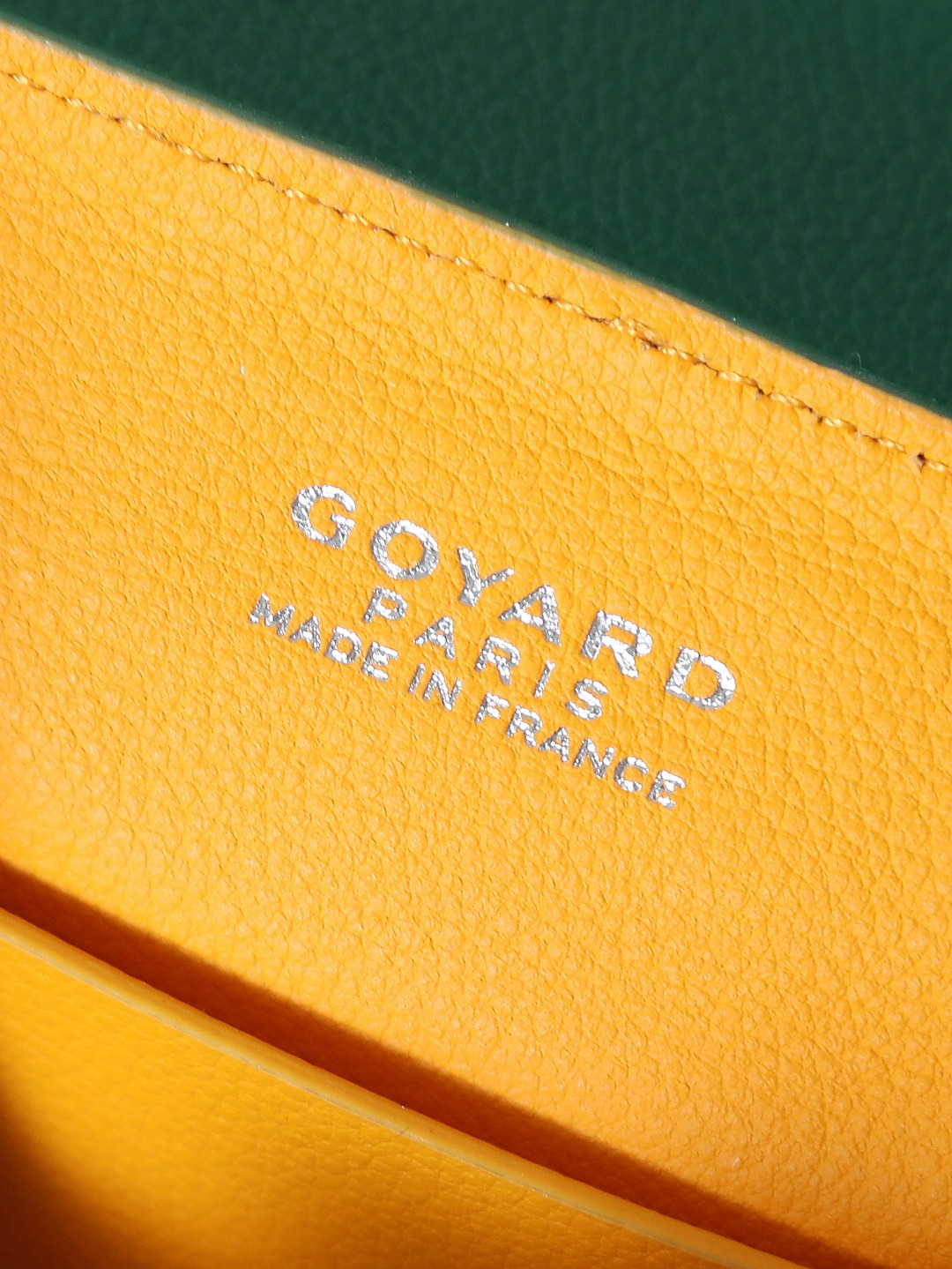 戈雅 手提 Goyard Saigon Handbag – Leather, Beechwood, and Canvas with Calfskin Trim H0 SAIGONMINTY