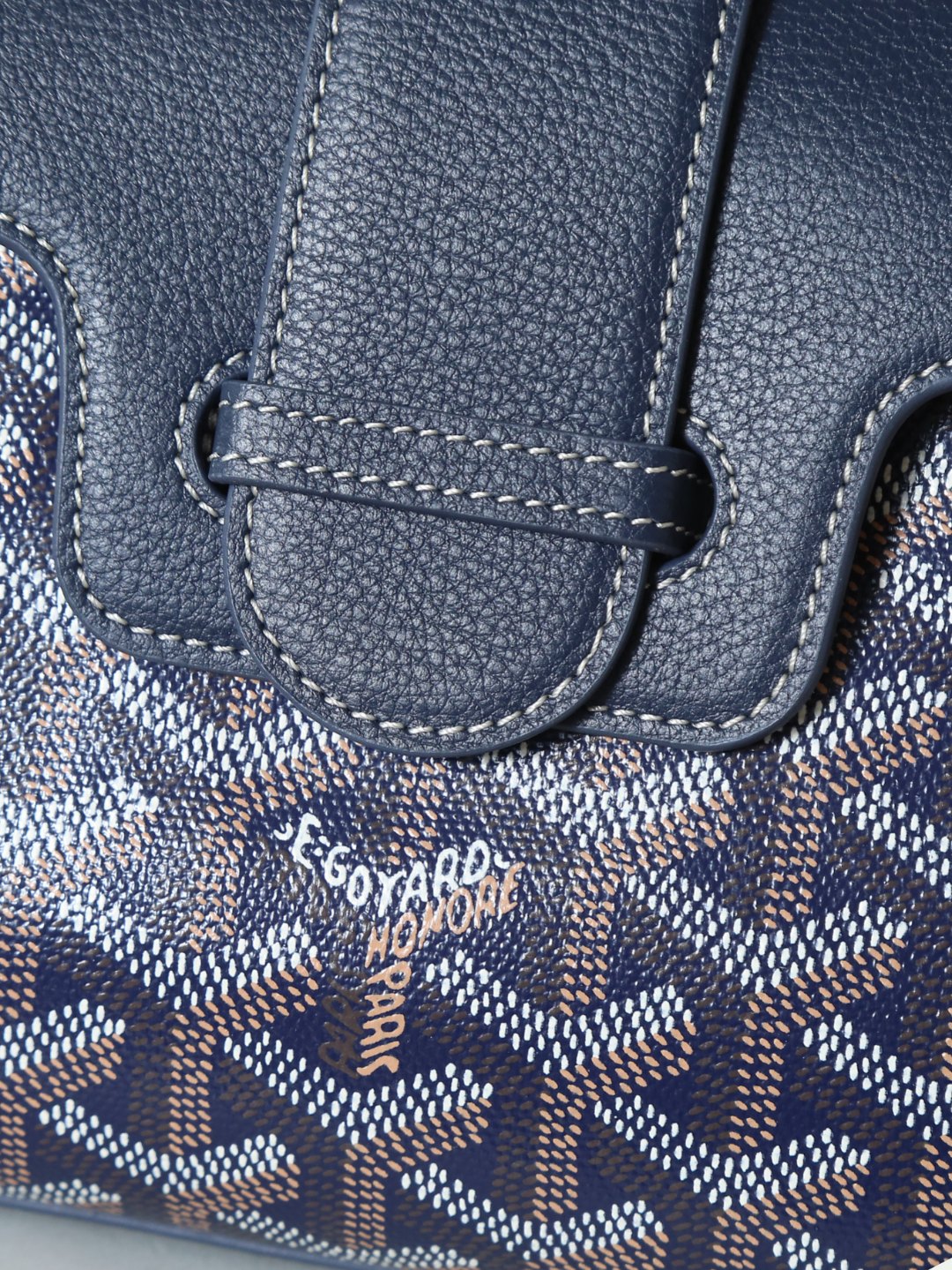 戈雅 手提 Goyard Saigon Handbag – Leather, Beechwood, and Canvas with Calfskin Trim H0 SAIGONMINTY