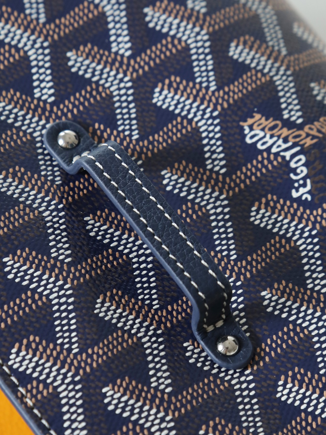 戈雅 手提 Goyard Saigon Handbag – Leather, Beechwood, and Canvas with Calfskin Trim H0 SAIGONMINTY
