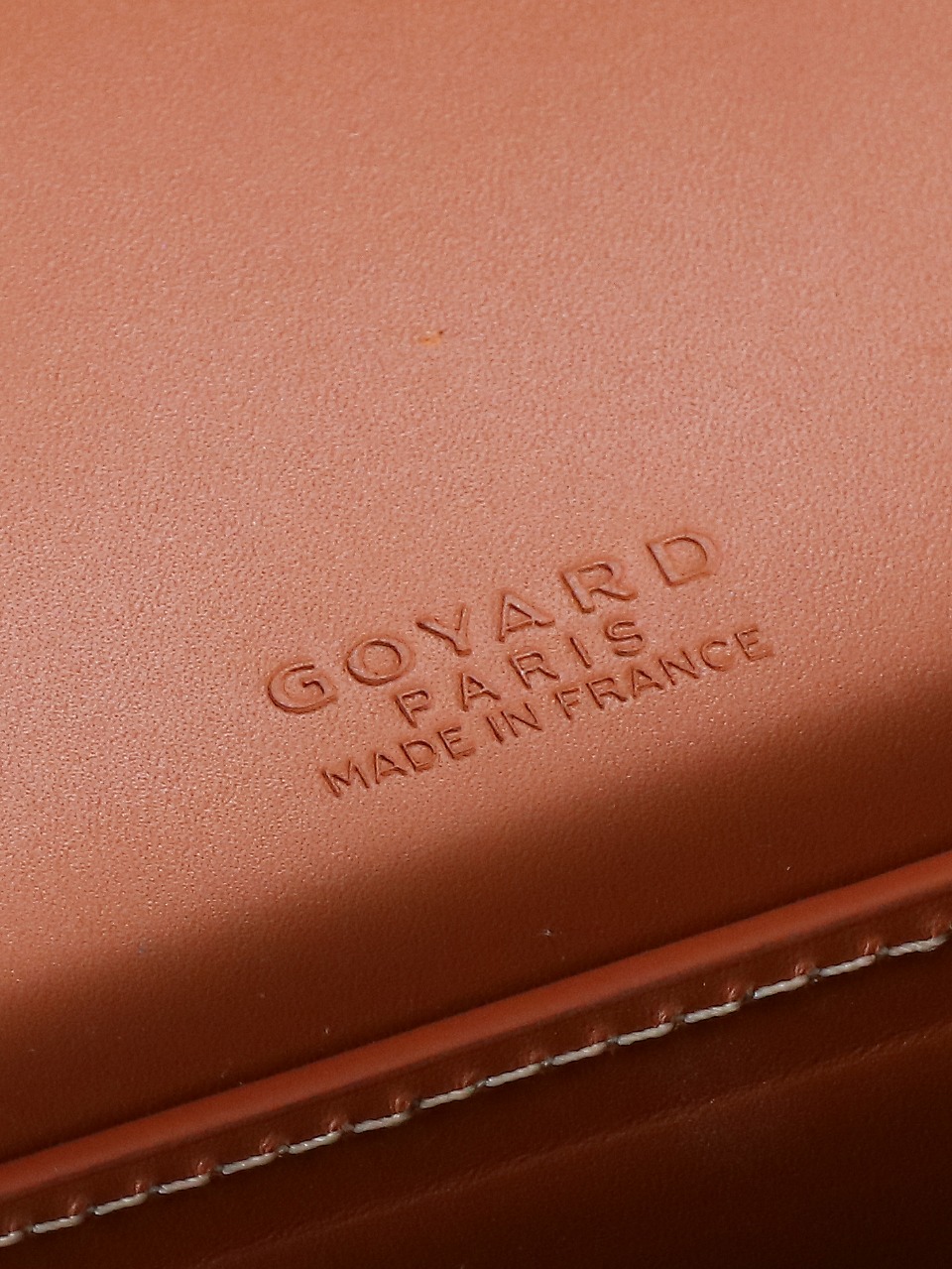 GOYARD Duchess Marie-Caroline Shoulder/Crossbody Bag in Canvas and Cervon Calfskin H0 DUCHESPMLTY-01CL03P