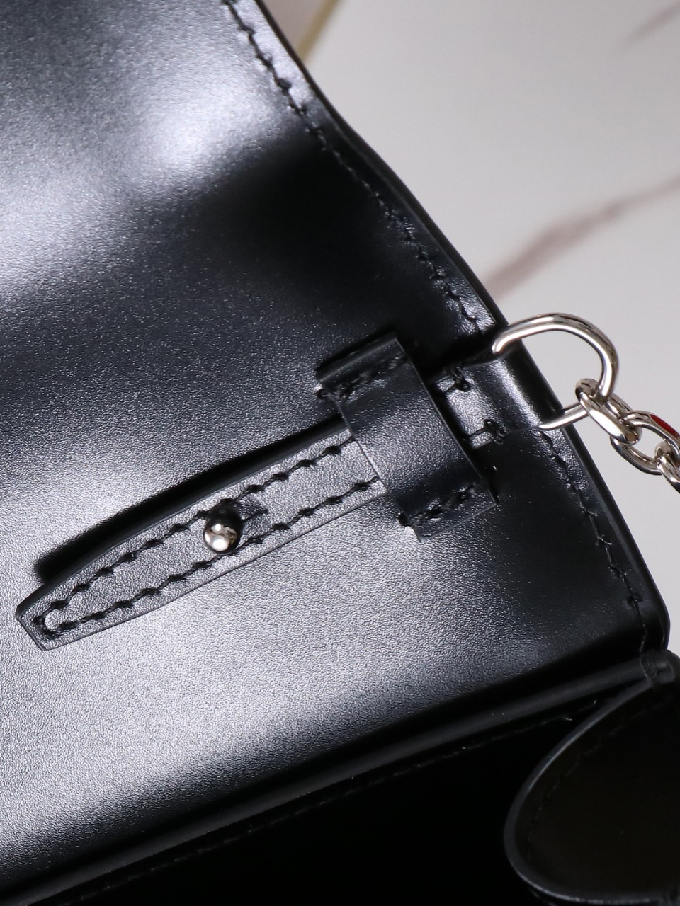 戈雅 GOYARD Duchess Marie-Caroline Shoulder/Crossbody Bag in Canvas and Cervon Calfskin H0 DUCHESPMLTY-01CL01P