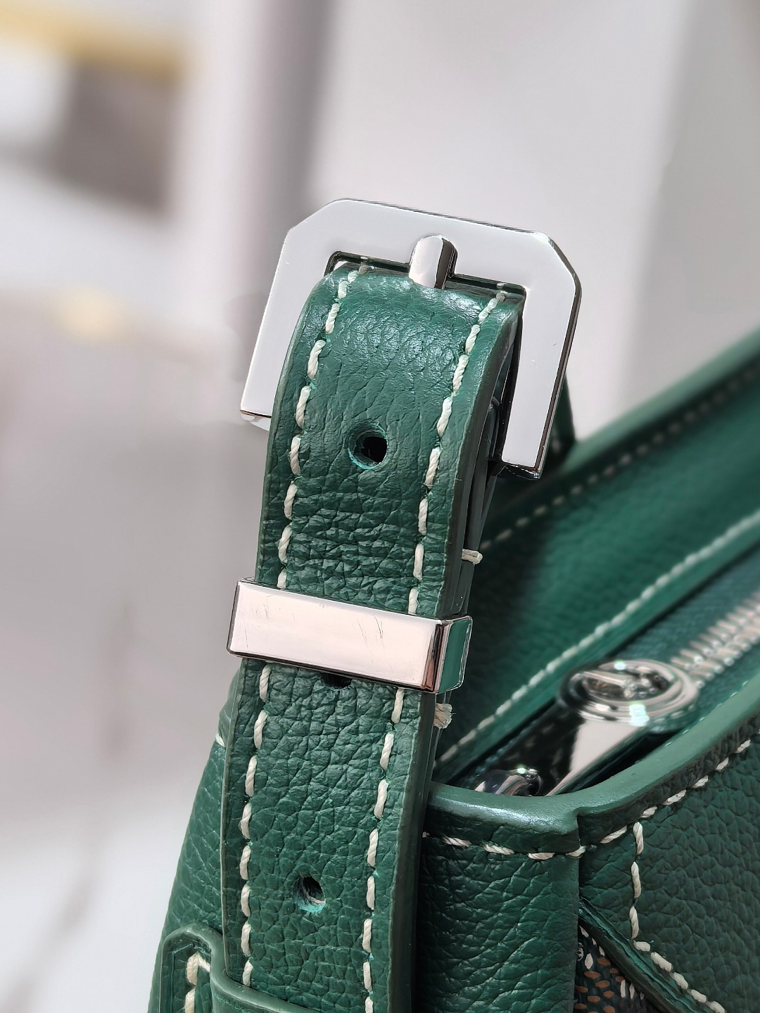 GOYARD戈雅燕子  Hirondelle Shoulder Bag (Canvas & Leather) F0 HIRONDPMLTY