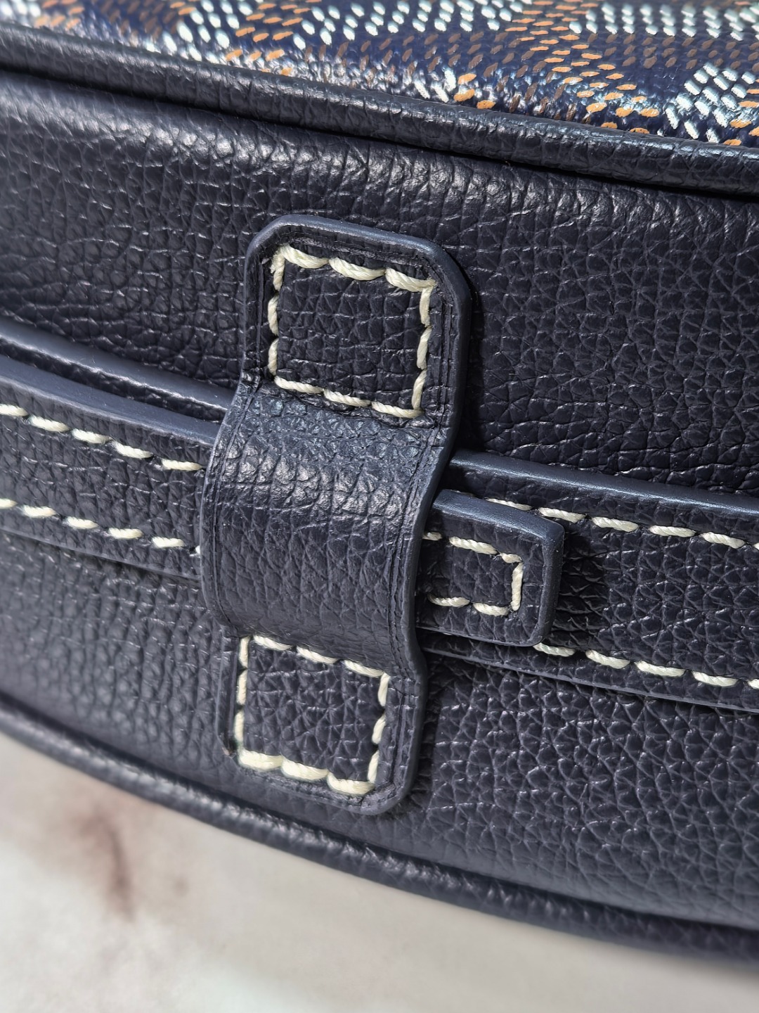 GOYARD戈雅燕子  Hirondelle Shoulder Bag (Canvas & Leather) F0 HIRONDPMLTY
