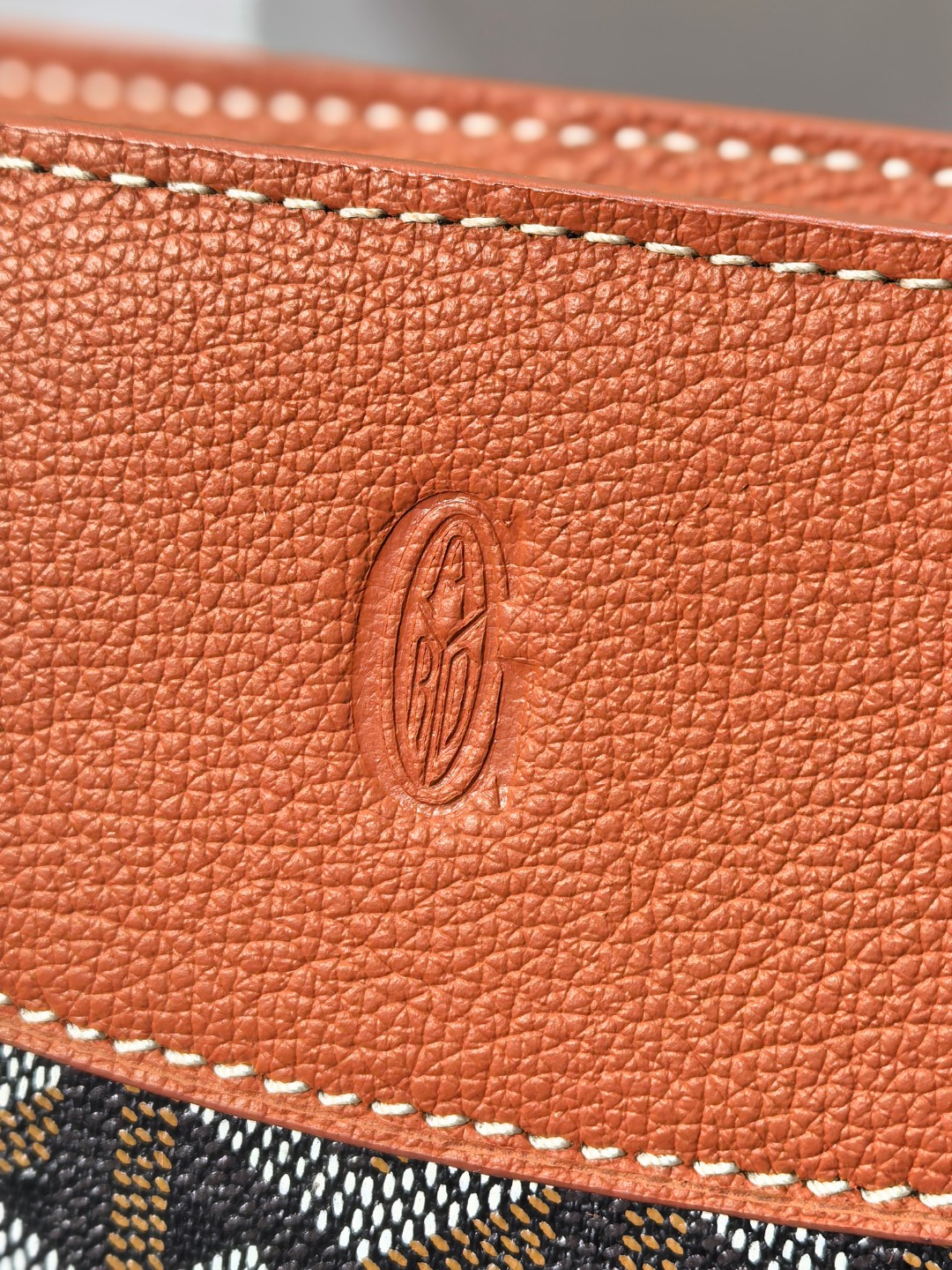 GOYARD戈雅燕子  Hirondelle Shoulder Bag (Canvas & Leather) F0 HIRONDPMLTY