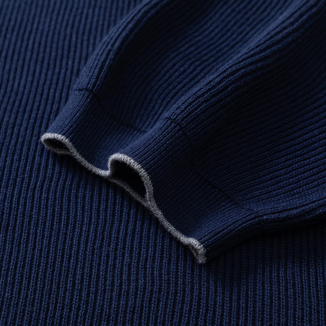 BC Brunello Cucinelli Men's Solid-Color V-Neck Knit Polo Shirt