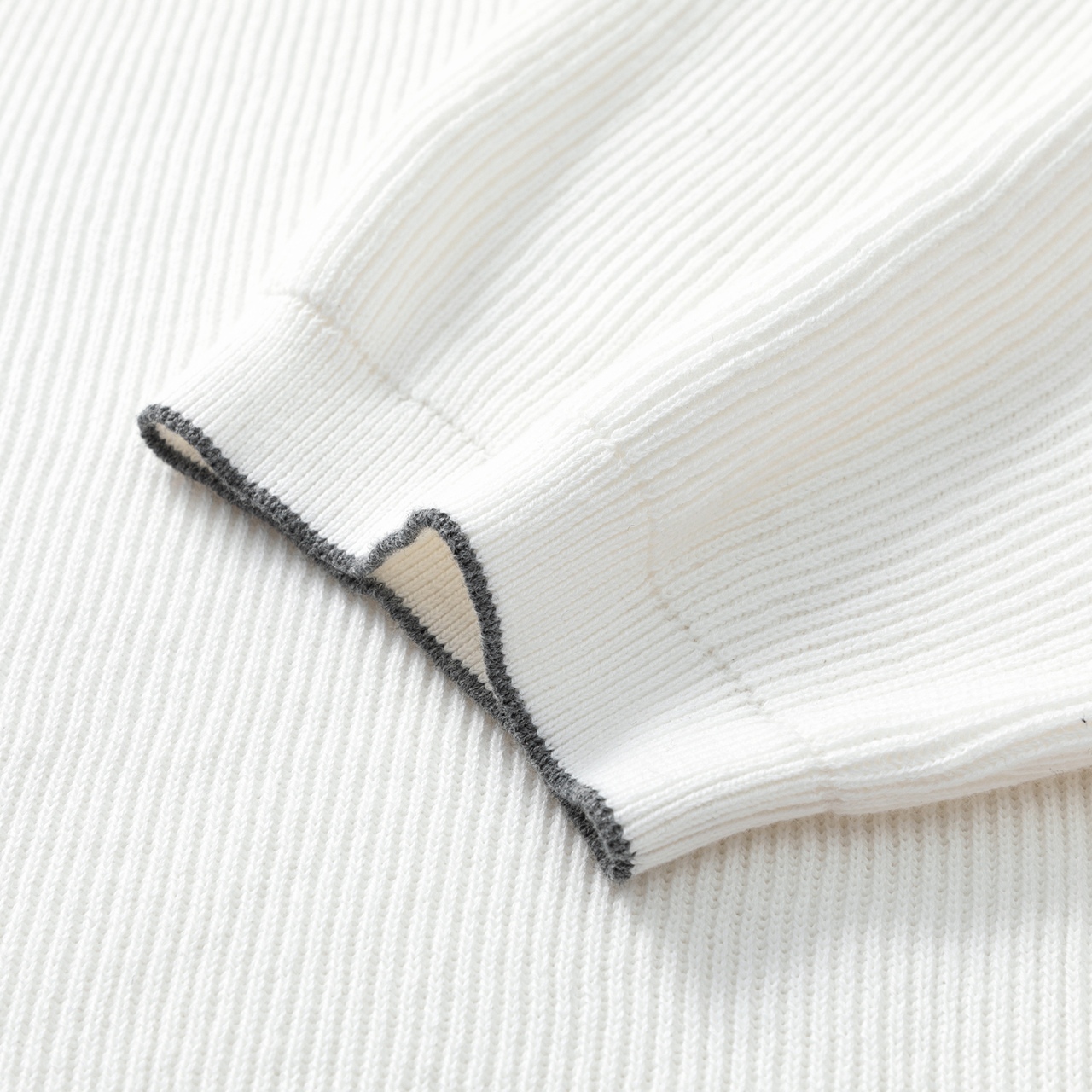 BC Brunello Cucinelli Men's Solid-Color V-Neck Knit Polo Shirt