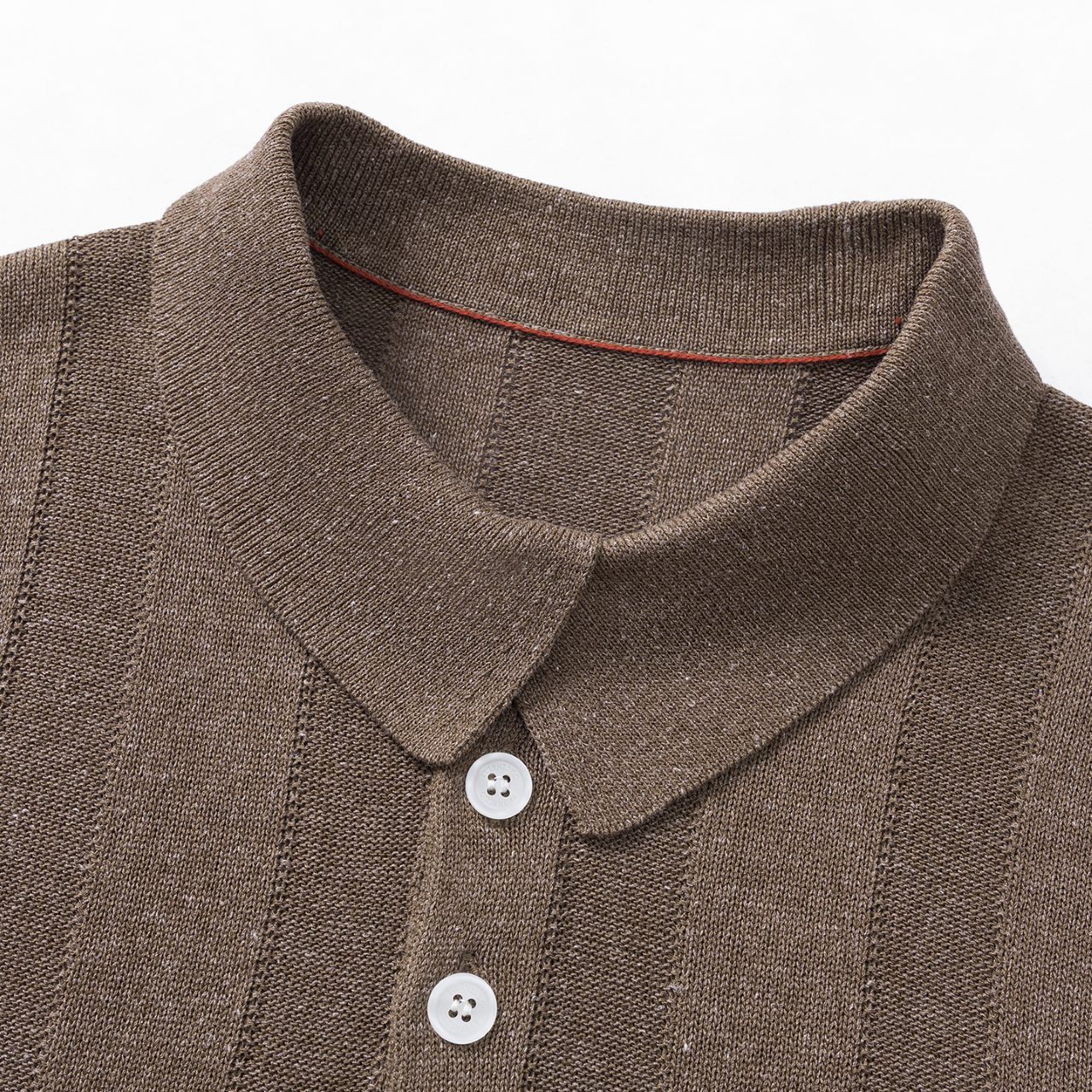 Brunello Cucinelli BC Men's Short-Sleeve Knit Polo Shirt