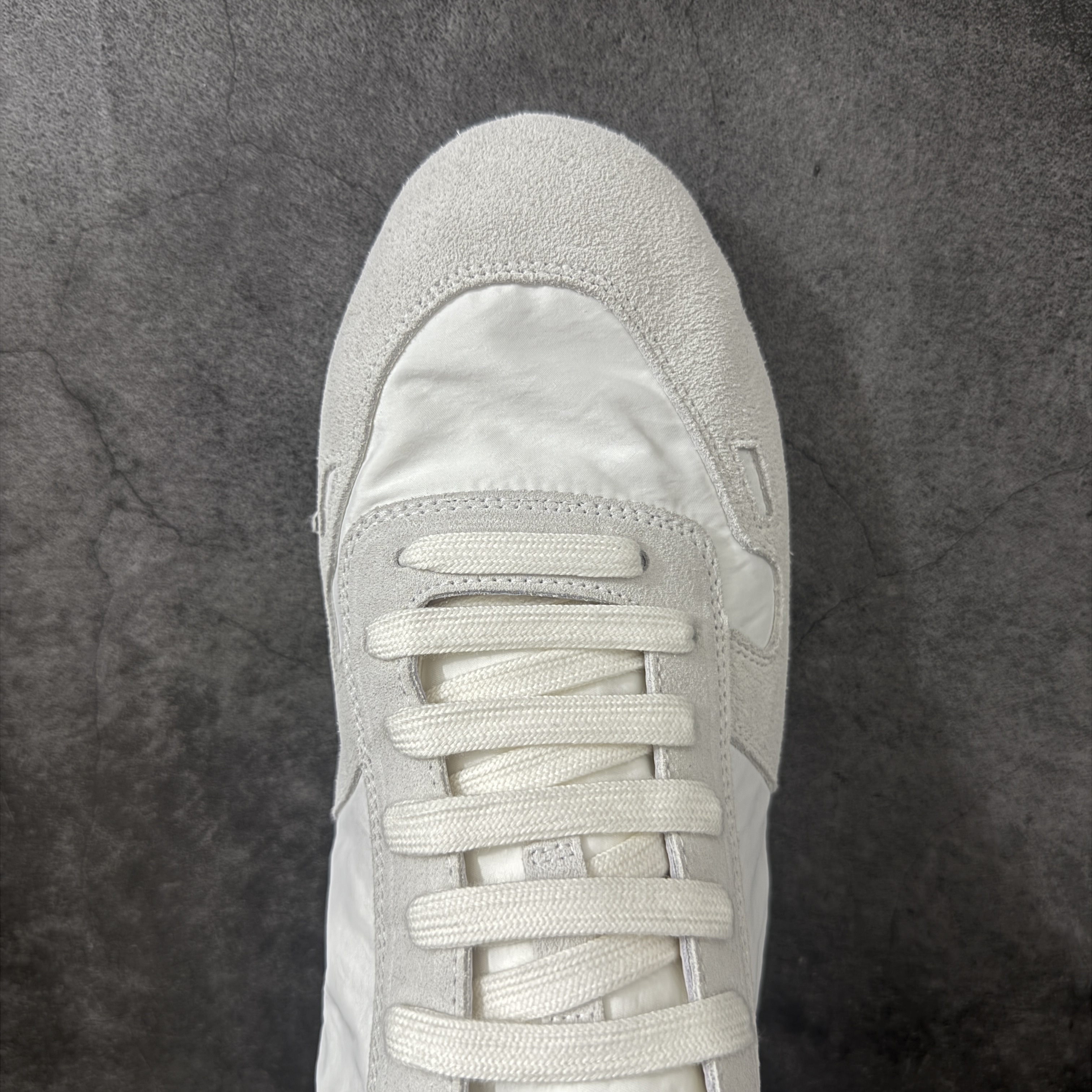 RICK OWENS RO MINIMAL  圆头 板鞋 休闲鞋 波鞋 男鞋  帆布  低筒   灰色 RU01F2889NDOLV-X1111