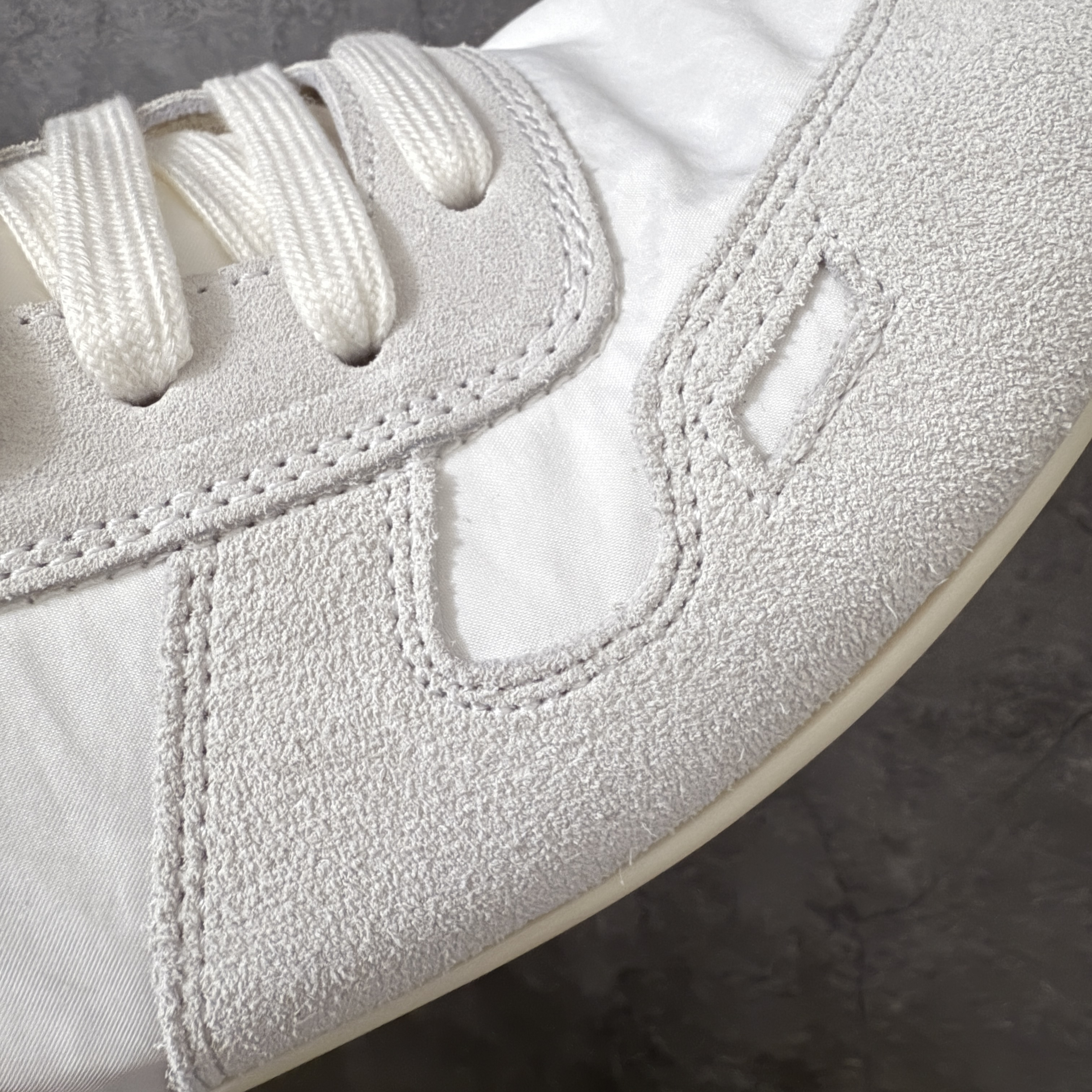RICK OWENS RO MINIMAL  圆头 板鞋 休闲鞋 波鞋 男鞋  帆布  低筒   灰色 RU01F2889NDOLV-X1111