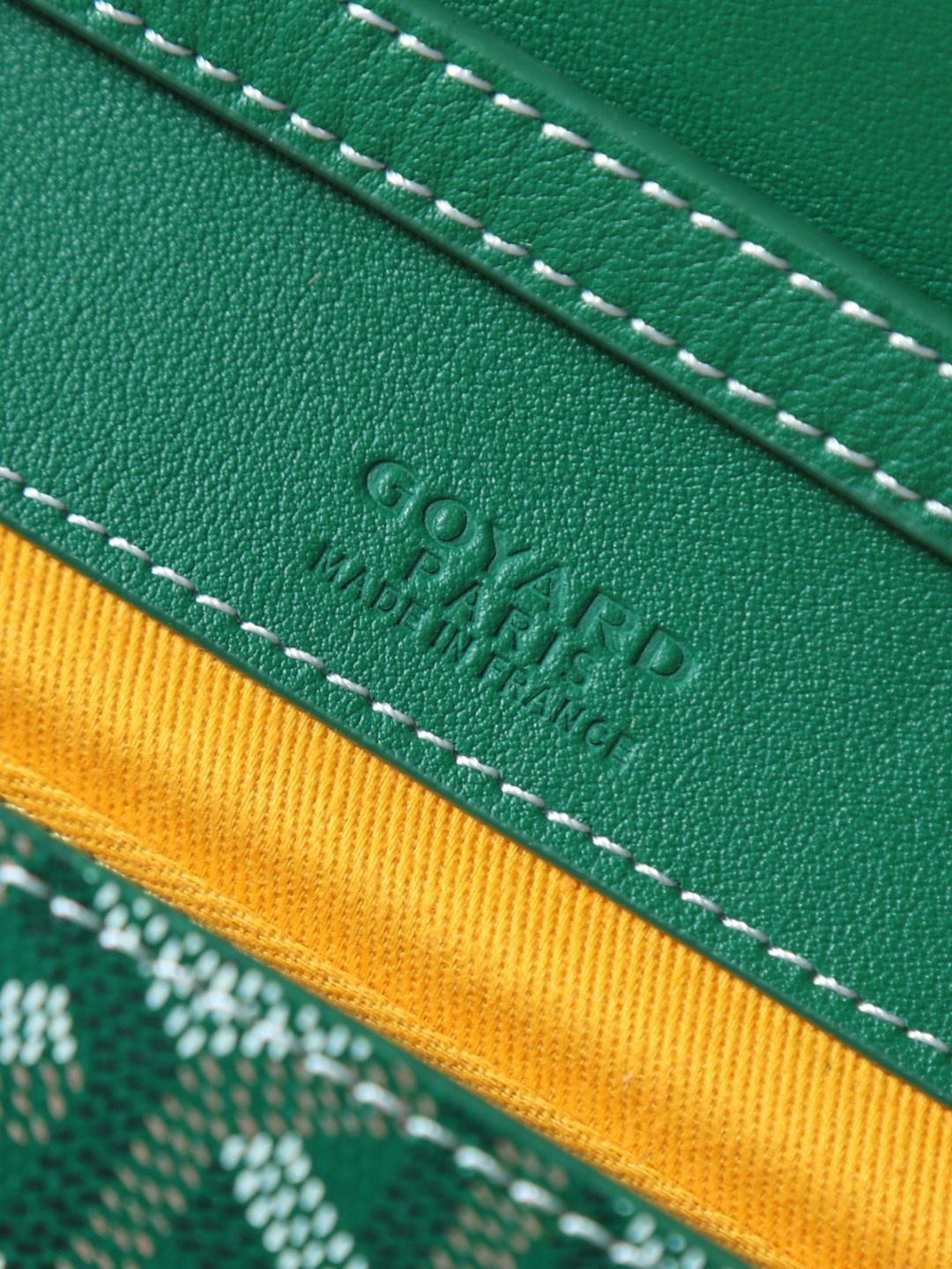 GOYARD 戈雅手拿 Monte-Carlo Canvas and Calfskin Shoulder Bag F0 MONTE2PMLTY