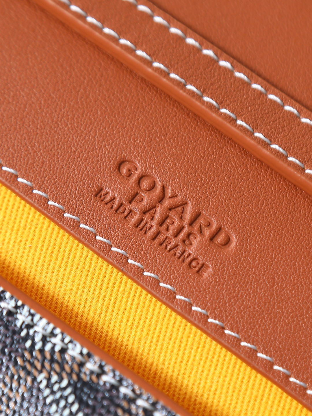 GOYARD 戈雅手拿 Monte-Carlo Canvas and Calfskin Shoulder Bag F0 MONTE2PMLTY