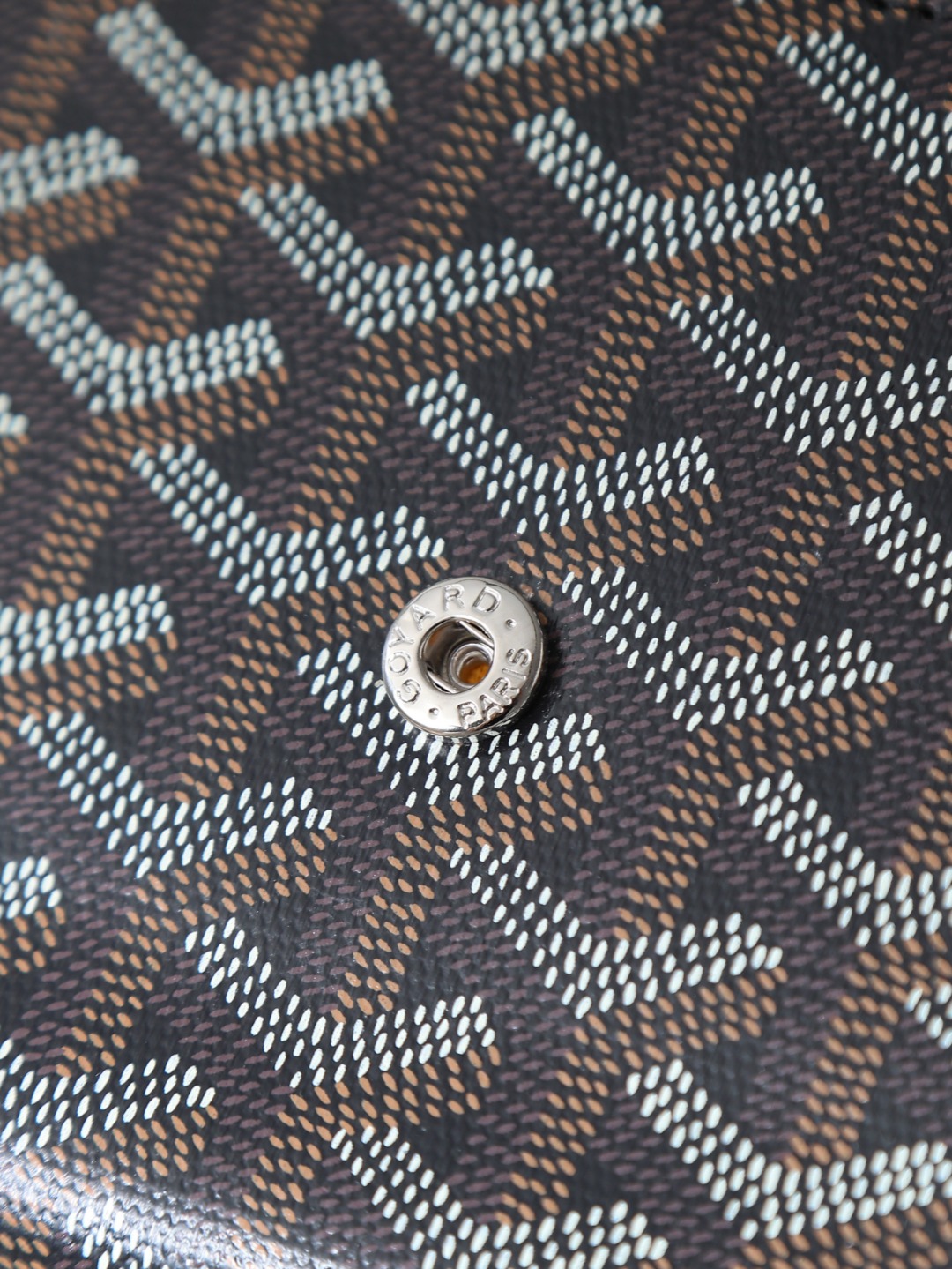 GOYARD 戈雅手拿 Monte-Carlo Canvas and Calfskin Shoulder Bag F0 MONTE2PMLTY