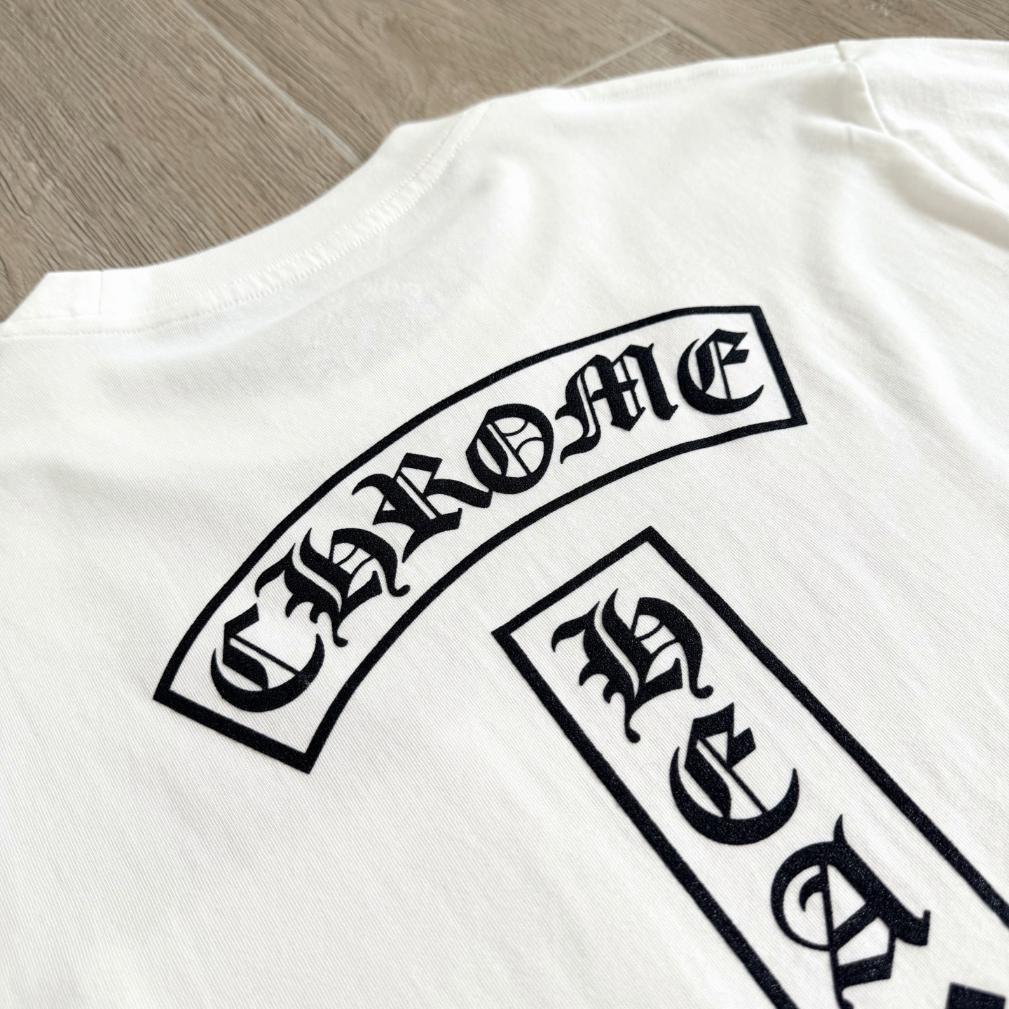 Chrome Hearts 克罗心 CH  长袖 T恤   26T卷轴  黑色 白色