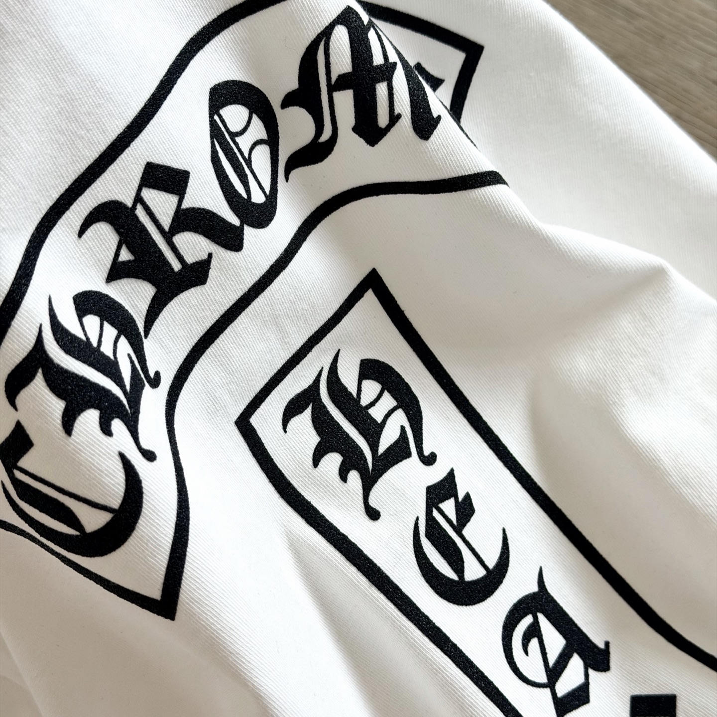 Chrome Hearts 克罗心 CH  长袖 T恤   26T卷轴  黑色 白色