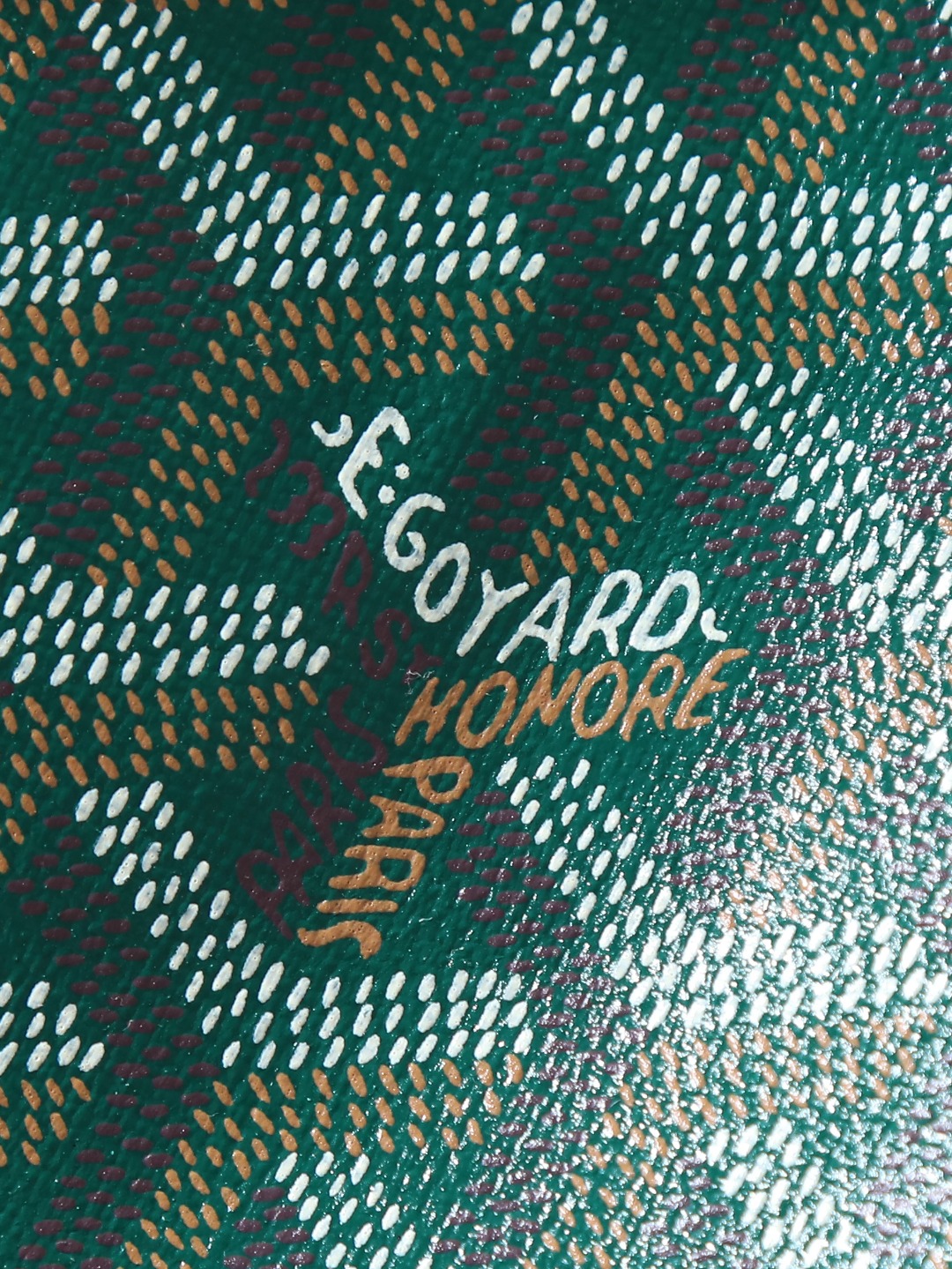 GOYARD 戈雅水桶 Mini MPetit Flot  -Canvas and Calfskin Shoulder Bag F0 PEFLOTMINTY