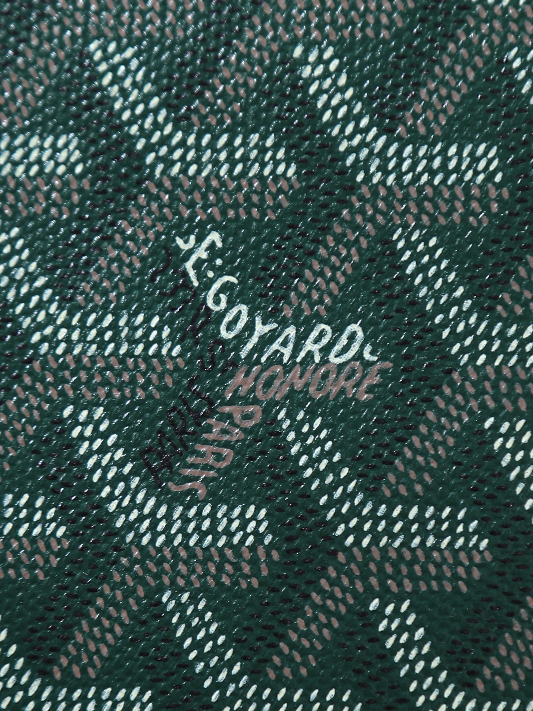 GOYARD 戈雅 CAPETIEN  -Canvas and leather flap-closure messenger/shoulder bag-F0-CAPETIMMLTY