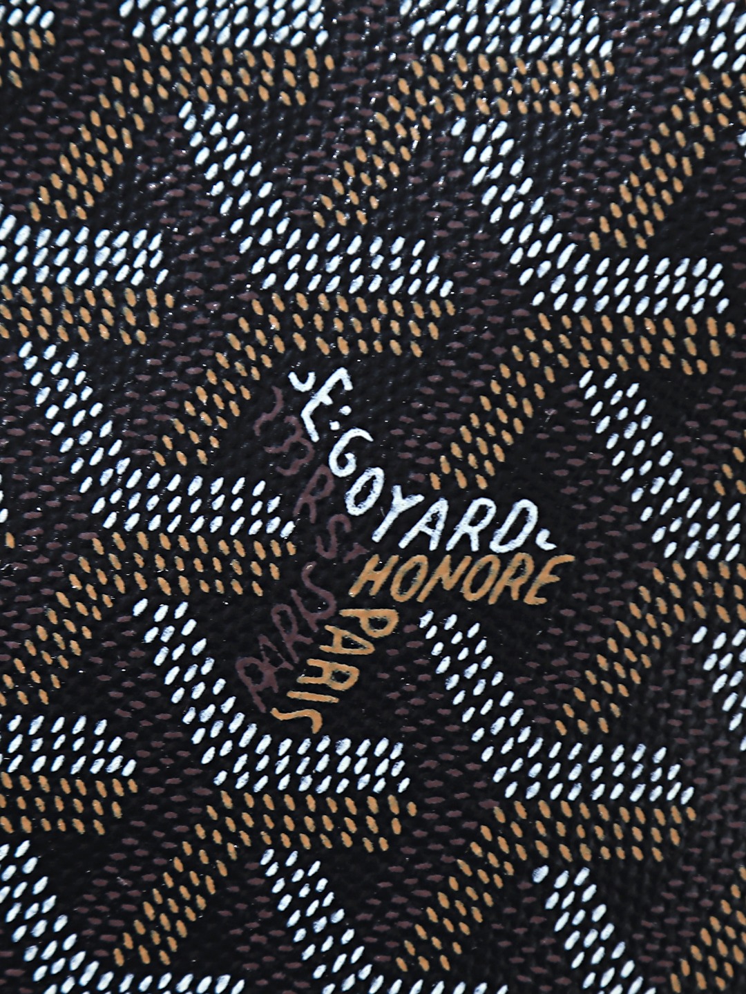 GOYARD 戈雅 CAPETIEN  -Canvas and leather flap-closure messenger/shoulder bag-F0-CAPETIMMLTY