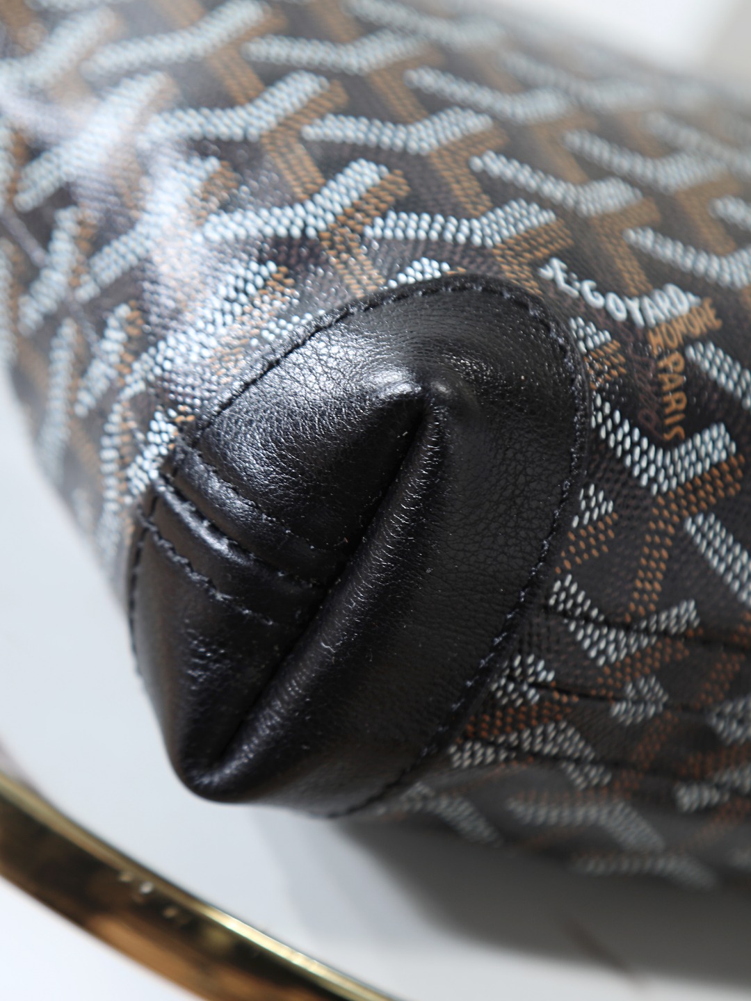GOYARD 戈雅手拿 Conti -Canvas and Leather Toiletry/Storage Bag-H0-CONTIPPMLTY-