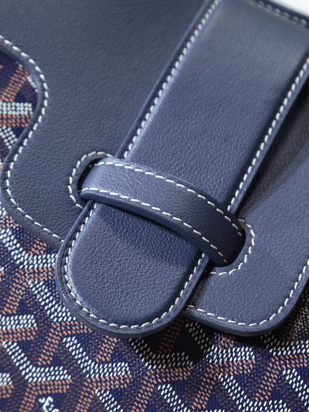 GOYARD 戈雅  Saigon -Beech Wood Handle Flap Tote Bag (Canvas & Leather) – Handheld & Shoulder Bag-F0-SAIGOCMMLTY