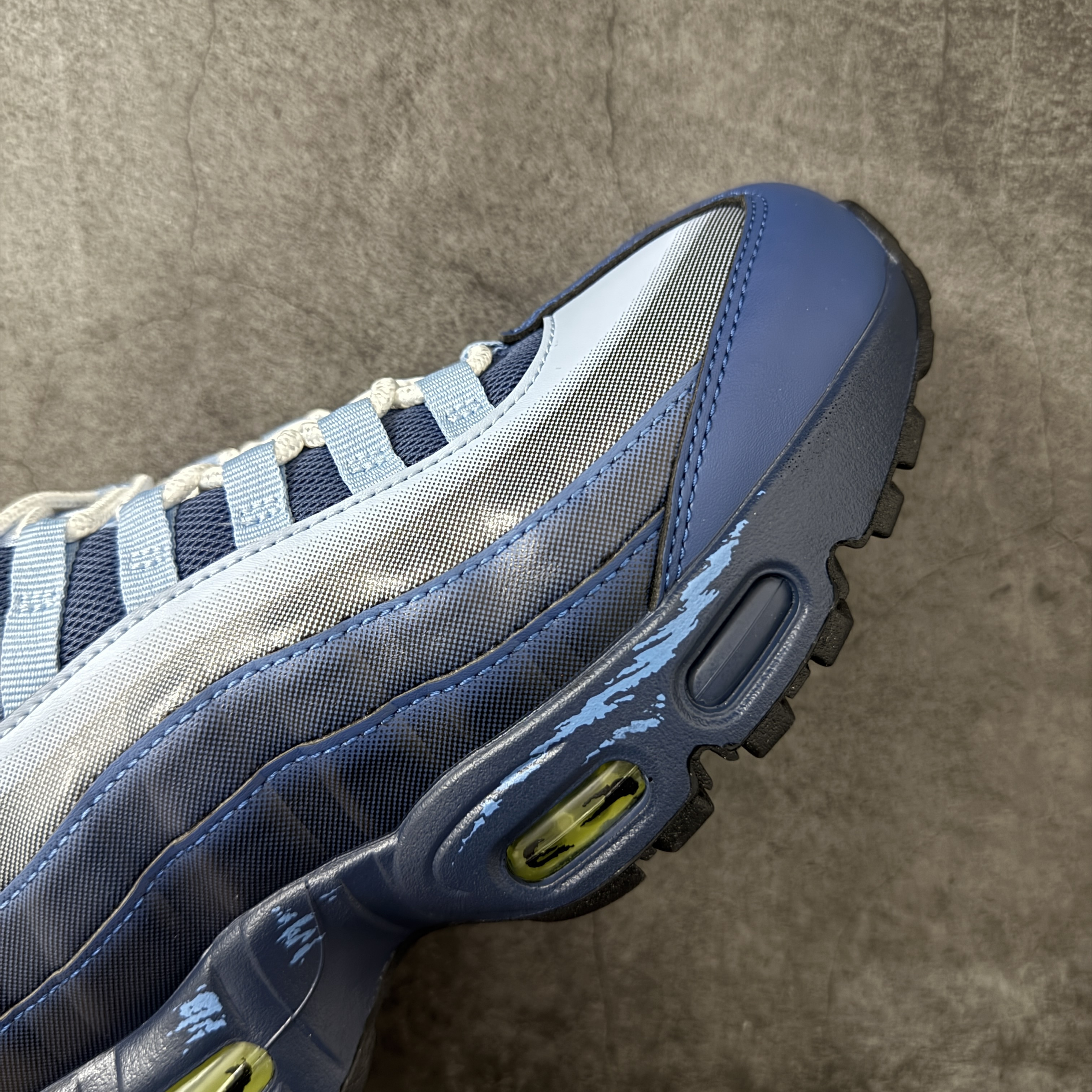 升级最终版UNDEFEATED Nike Air Max 95  Yu-Gi-Oh 低筒 网布防滑 运动鞋 休闲鞋 球鞋 男鞋 波鞋  游戏王 蓝 II7404-400 