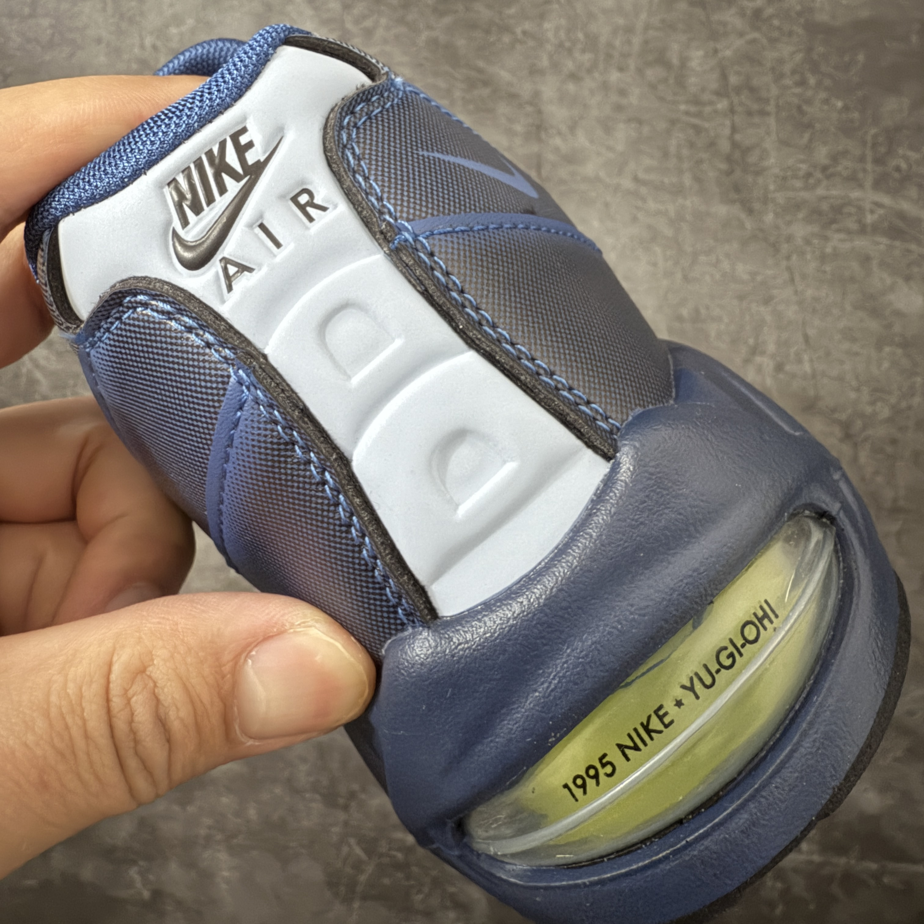 升级最终版UNDEFEATED Nike Air Max 95  Yu-Gi-Oh 低筒 网布防滑 运动鞋 休闲鞋 球鞋 男鞋 波鞋  游戏王 蓝 II7404-400 