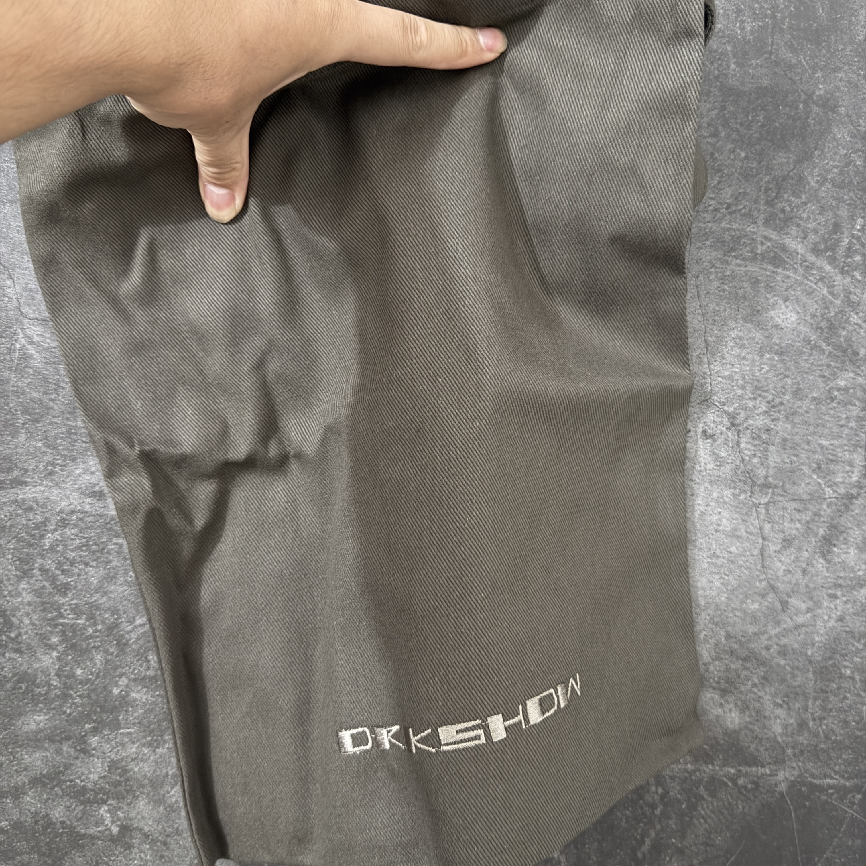 RICK OWENS RO 圆头 高筒  板鞋 休闲鞋 波鞋 男鞋   补黑色 后跟五角 DU01F4821DOLVT3-91