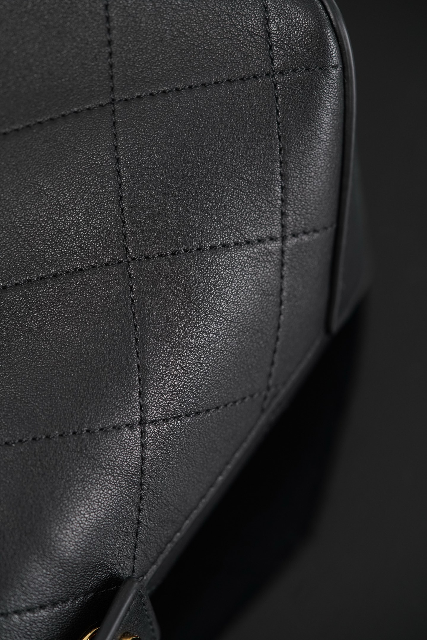 Chanel 26P 隐藏款 hobo- Quilted calfskin with gold-tone accents and the double-C logo- 单肩包 A0  