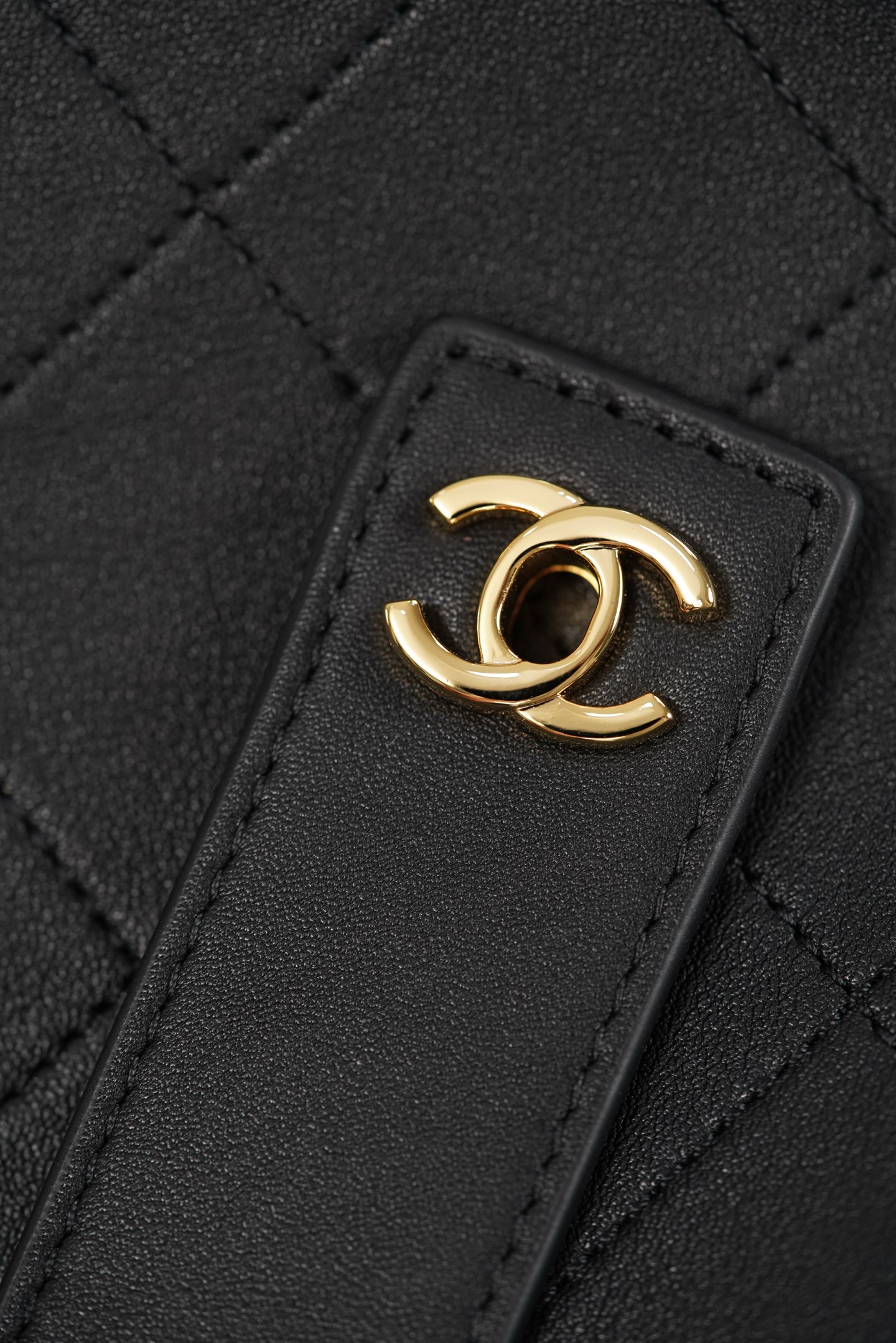 Chanel 26P 隐藏款 hobo- Quilted calfskin with gold-tone accents and the double-C logo- 单肩包 A0  