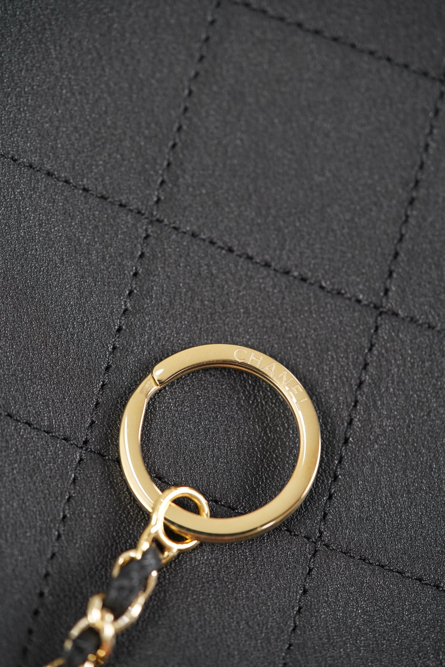 Chanel 26P 隐藏款 hobo- Quilted calfskin with gold-tone accents and the double-C logo- 单肩包 A0  