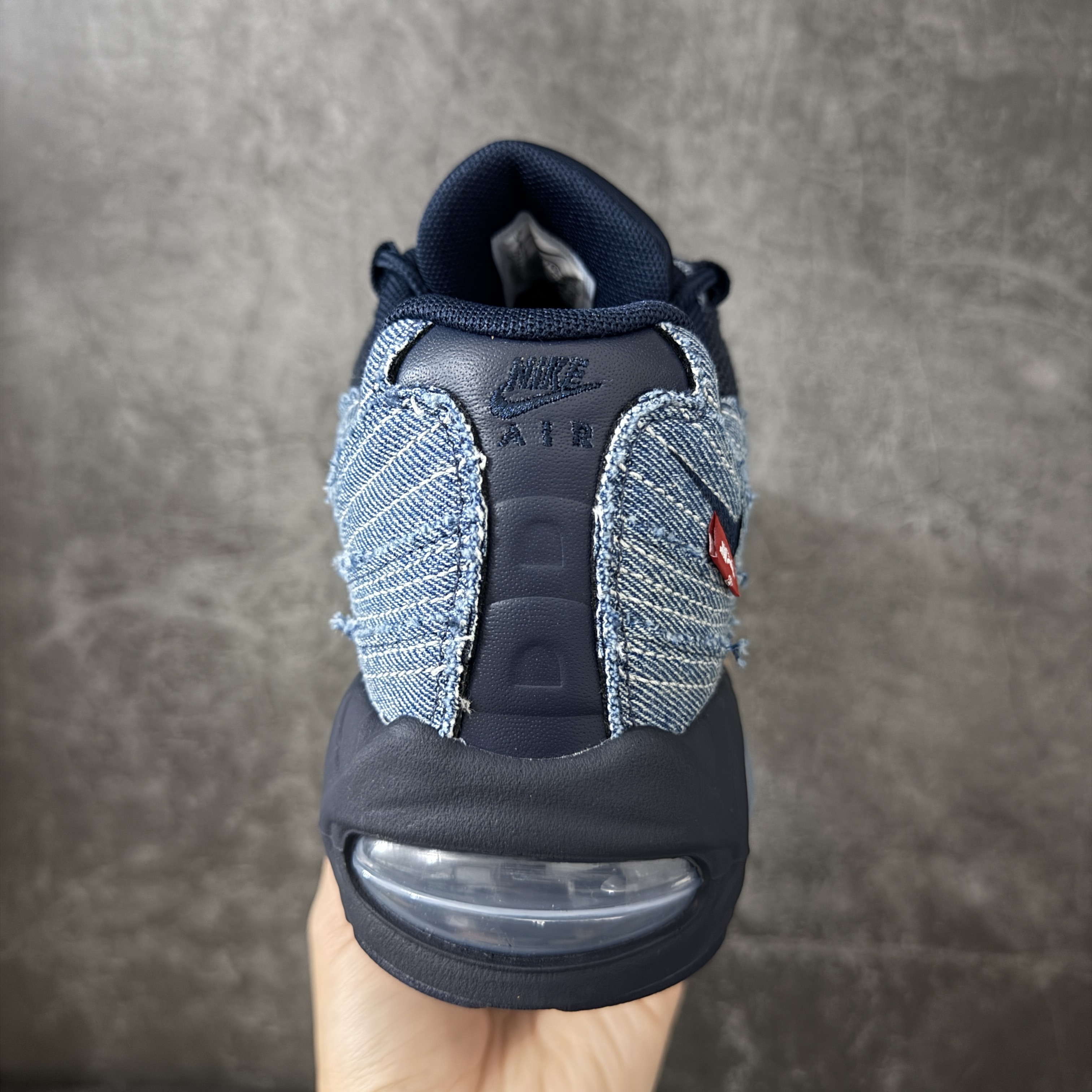 升级最终版 Levi's  Air Max 95  低筒 网布防滑 运动鞋 休闲鞋 球鞋 男鞋 波鞋  维斯联名蓝牛仔 HM4743-400