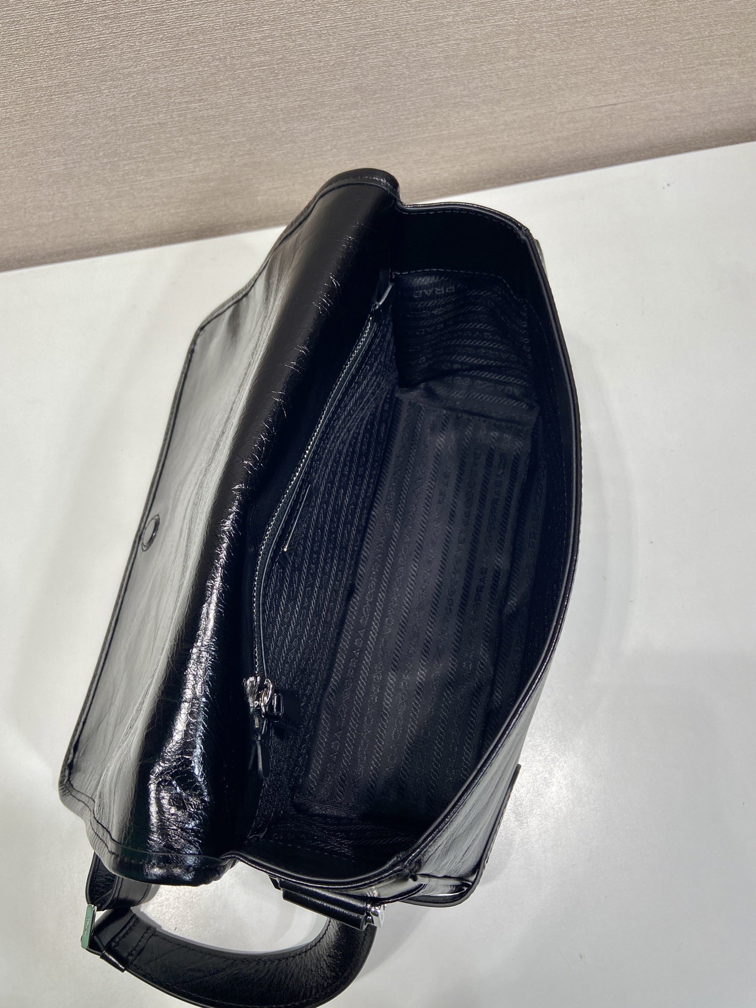 普拉达 PRADA 手提 斜跨 单肩包 黑色 H0 2VD073_2CYR_F0002