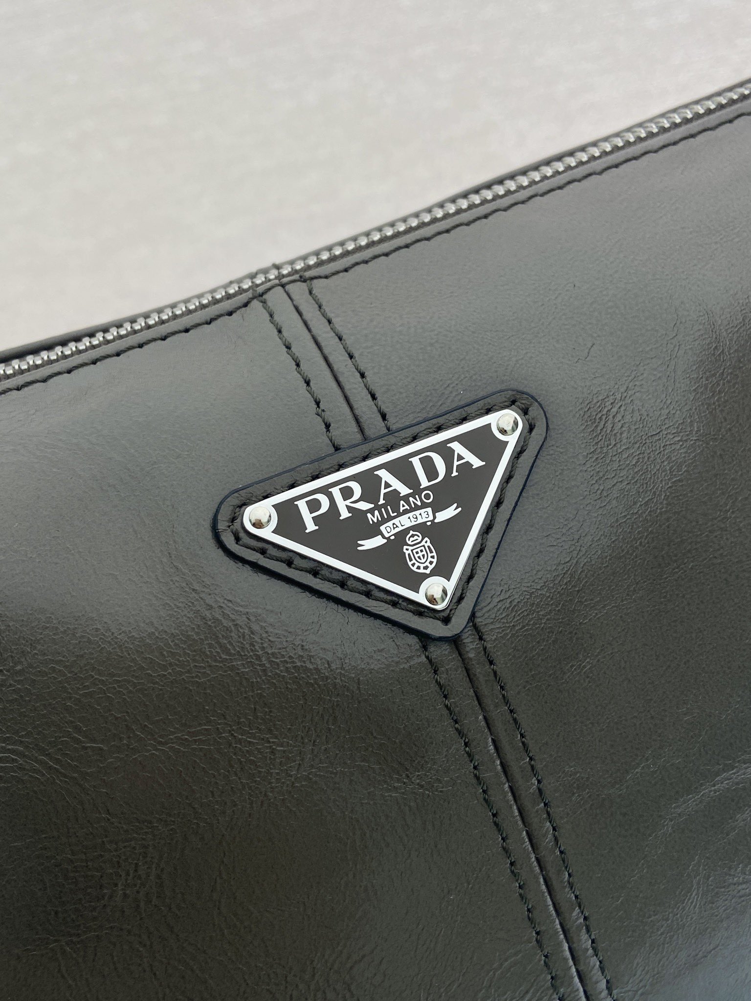 普拉达 PRADA 手提 斜跨 单肩包 木色  H0 2VH187 