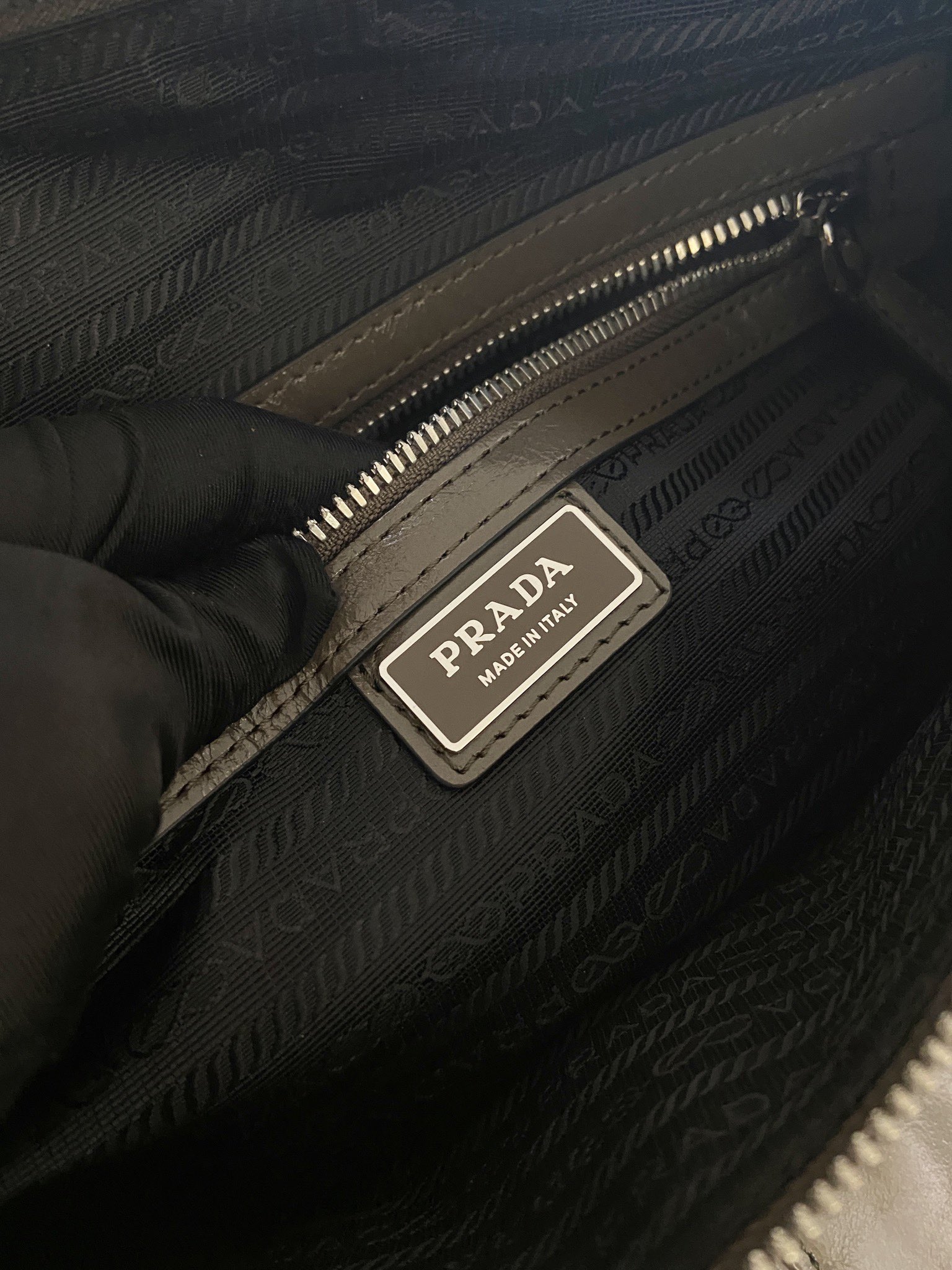 普拉达 PRADA 手提 斜跨 单肩包 木色  H0 2VH187 