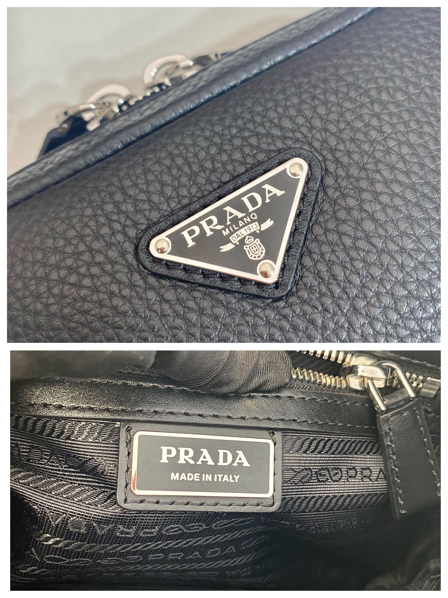 普拉达 PRADA  胸包 斜跨 单肩包  黑色 H0 2VH181_2BBE_F0002